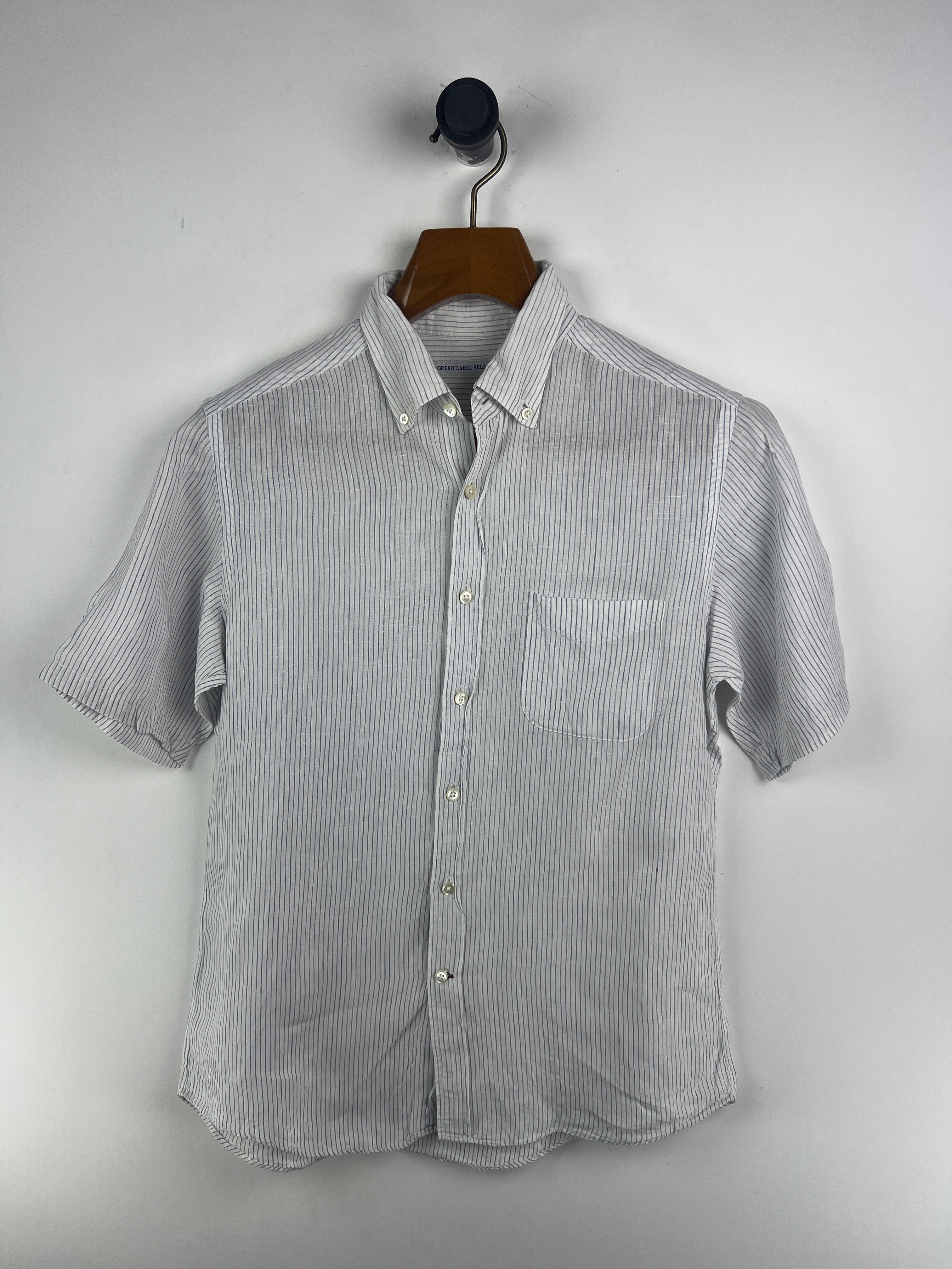 Green Label Linen Shirt (Medium)