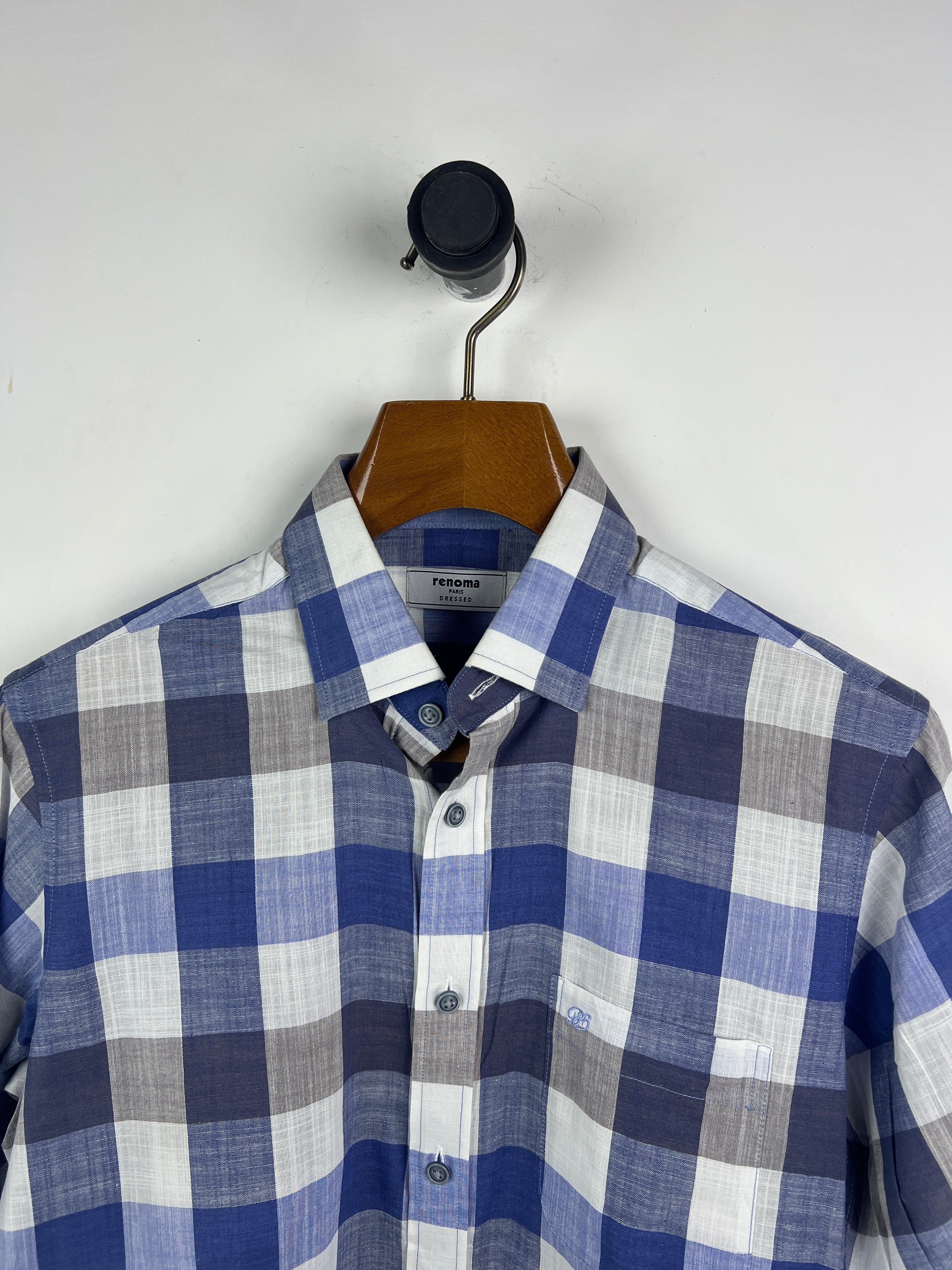 Renoma Linen Shirt (Small-Medium)