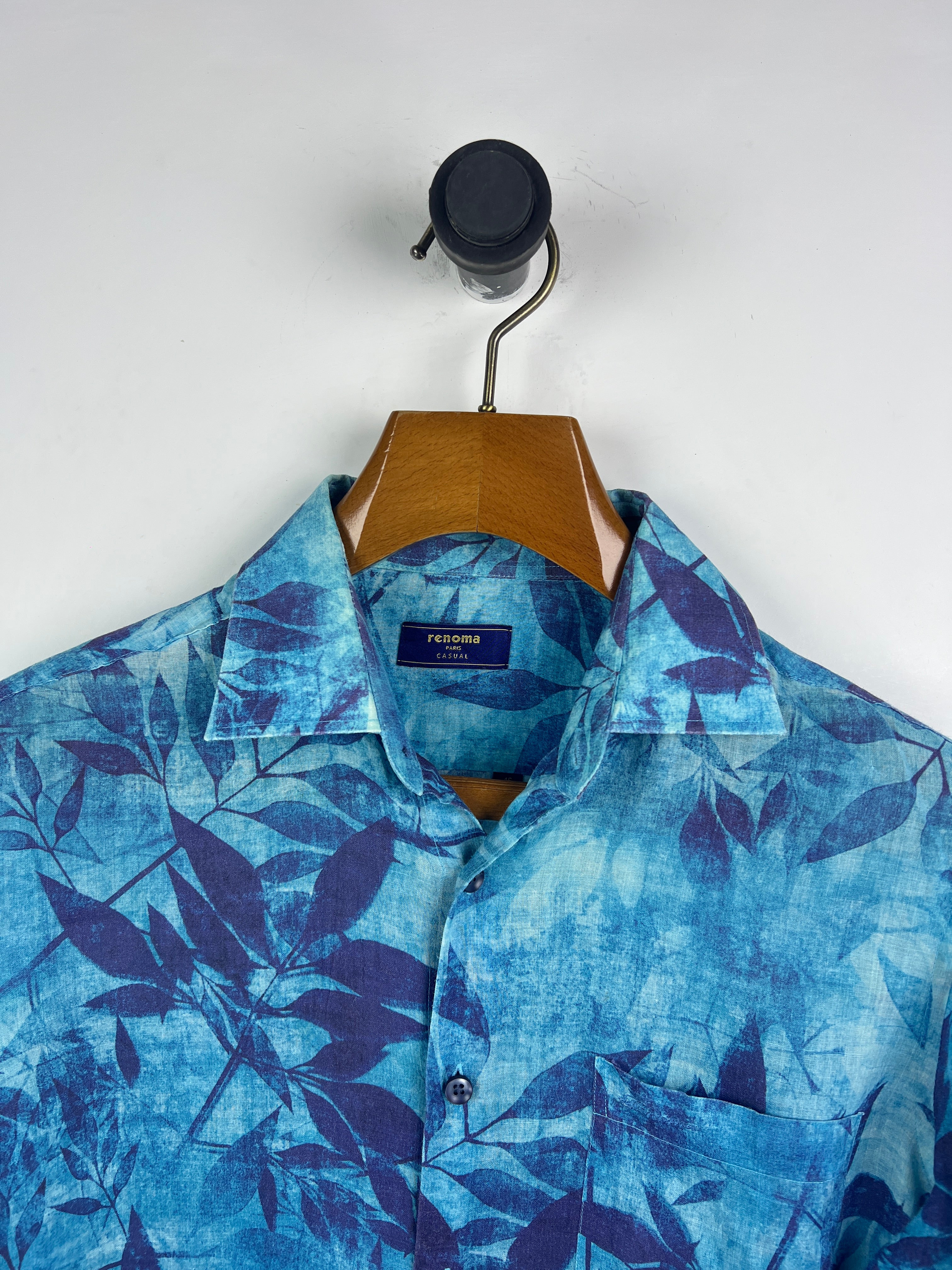 Renoma Linen Shirt (Medium)