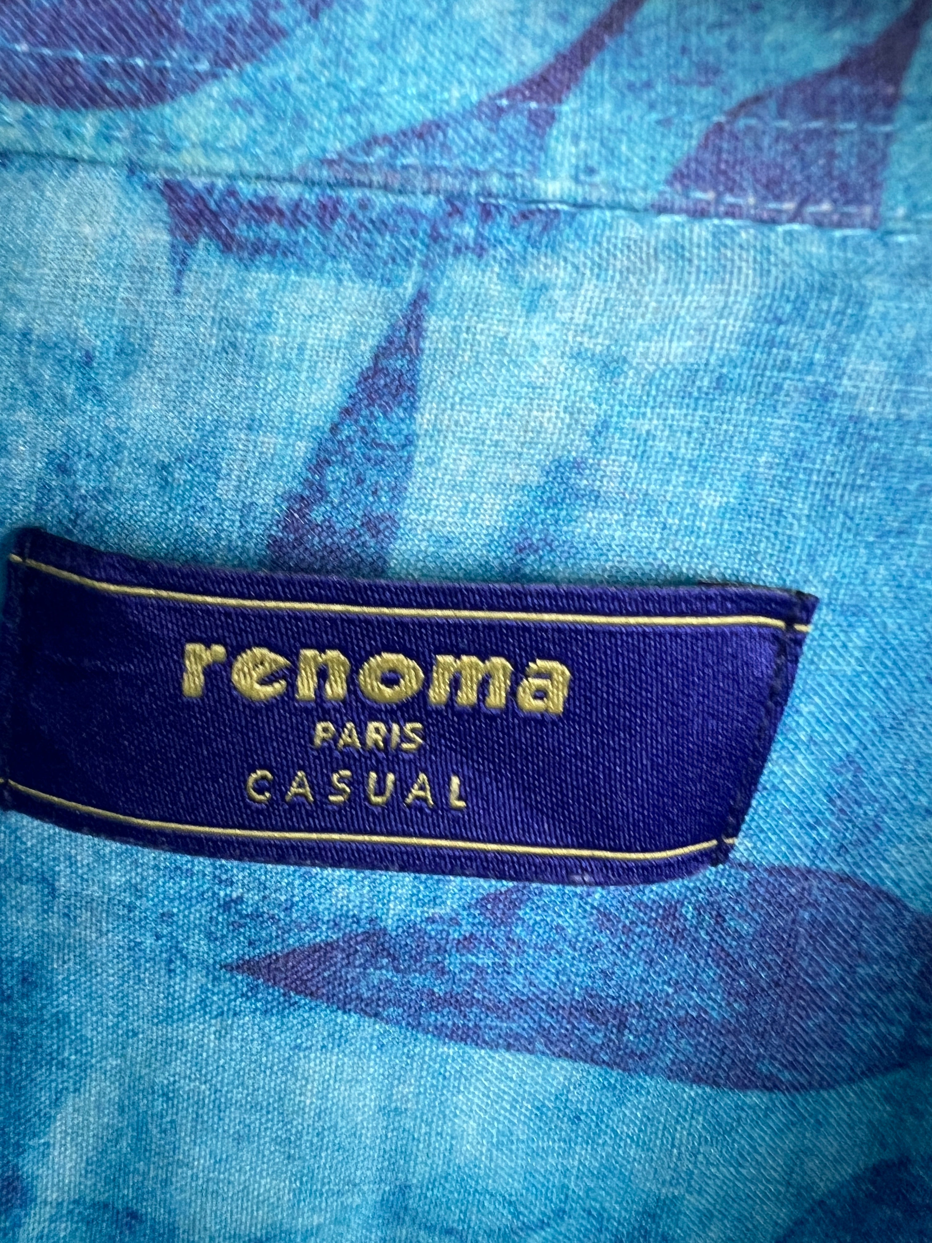 Renoma Linen Shirt (Medium)