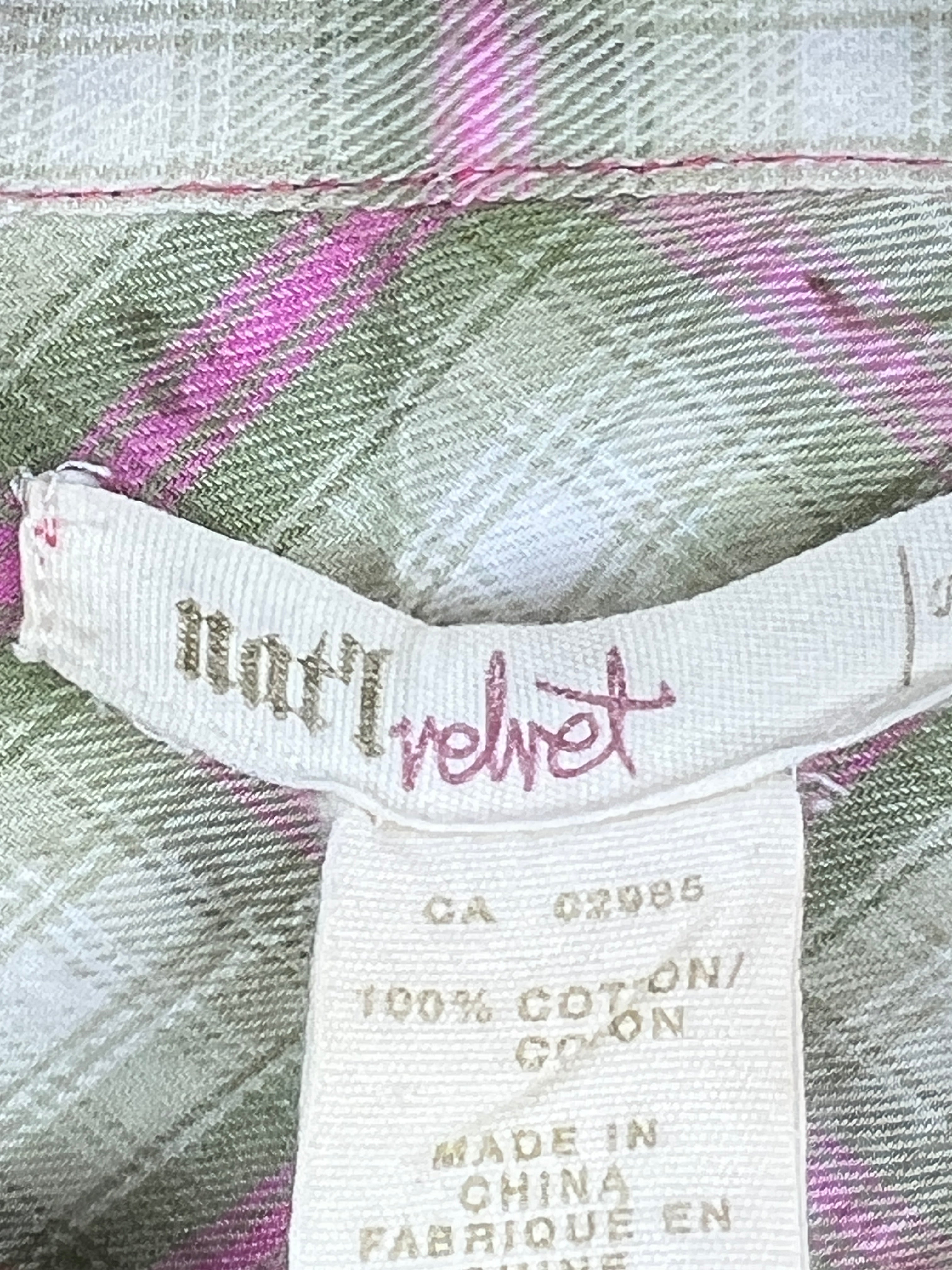 Velvet Shirt (Women) (Small)
