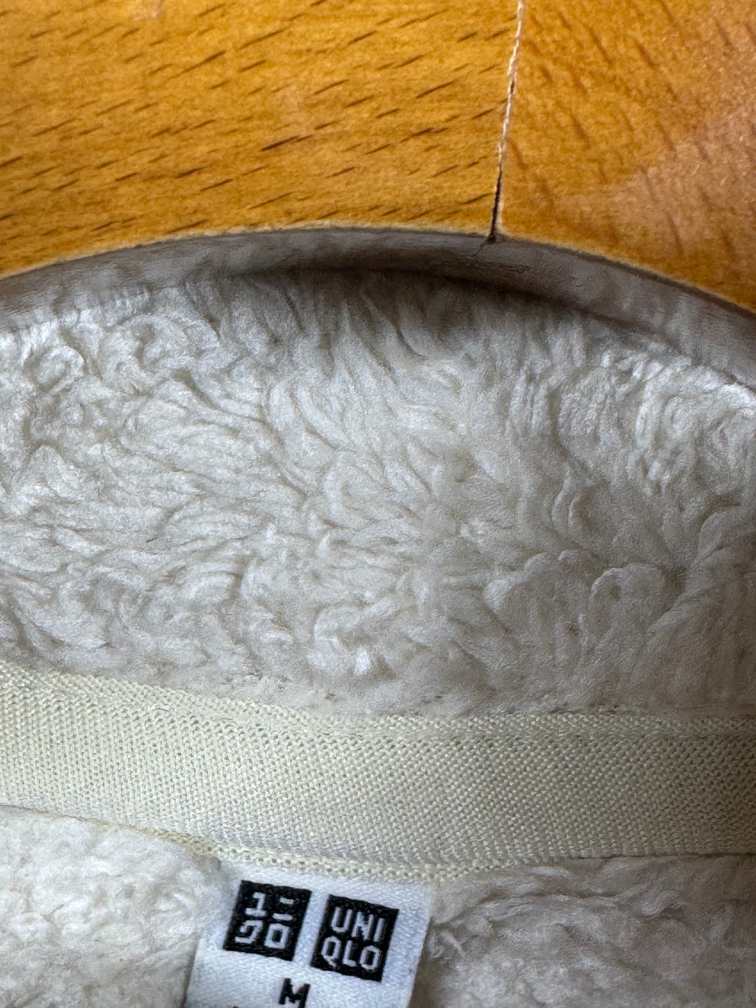Uniqlo Teddy Jacket (Women) (Small-Medium)