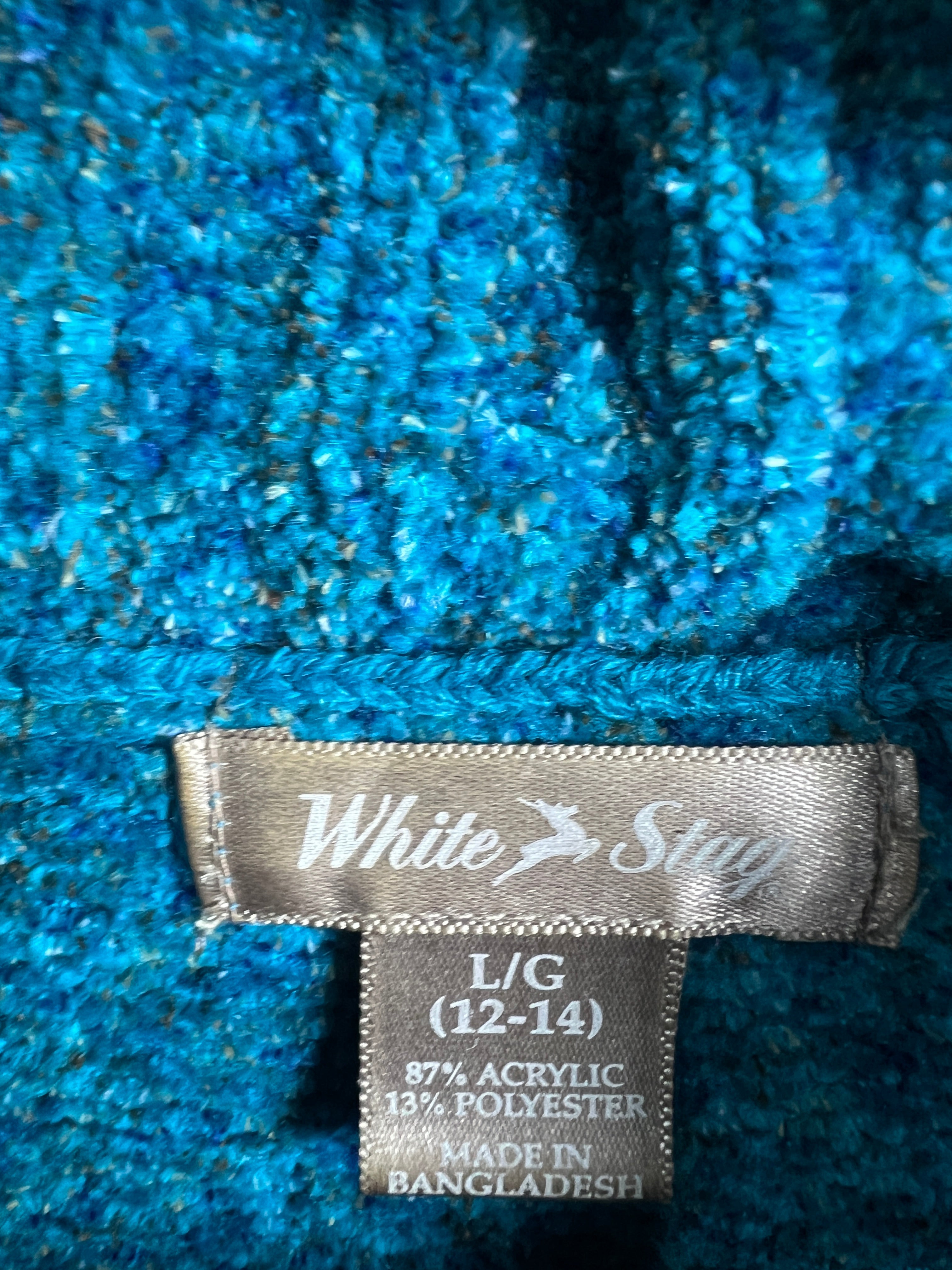 White Stag Velvet Sweater (Women) (Large)