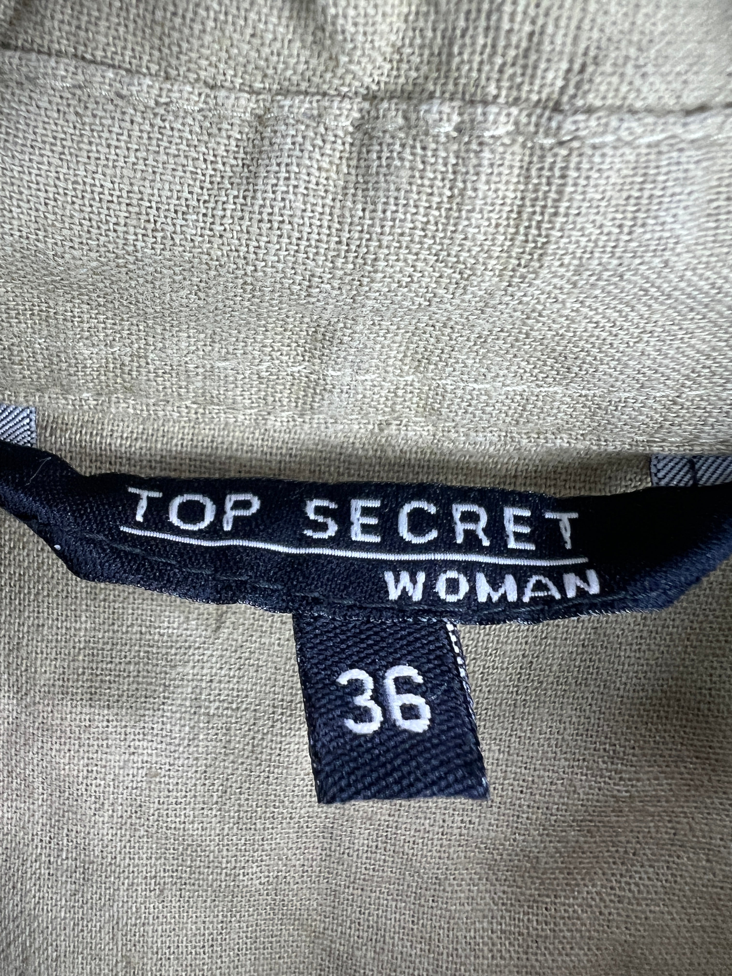 Top Secret Linen Shirt (Women) (Medium-Large)
