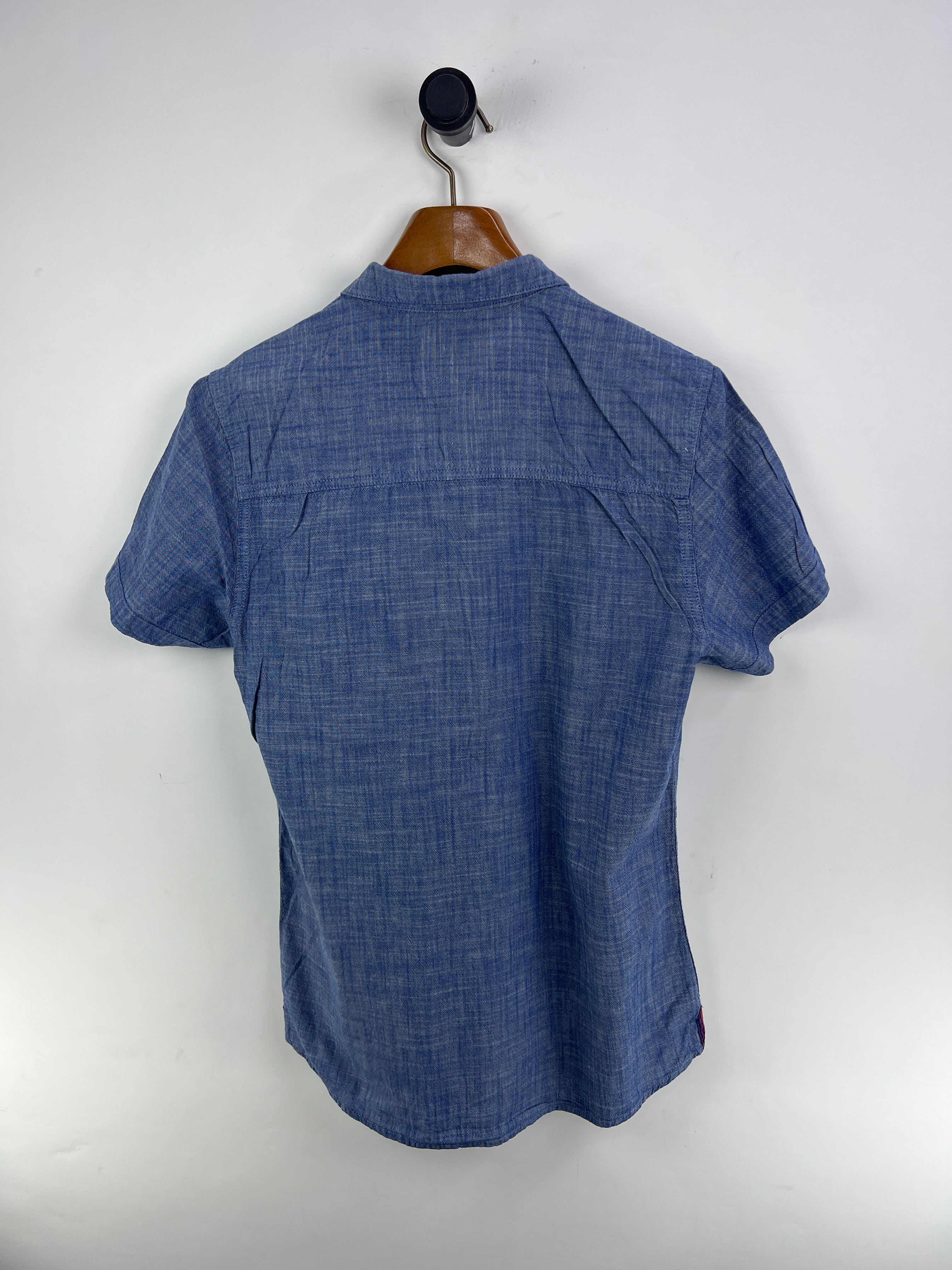 Crop Linen Shirt (Medium)