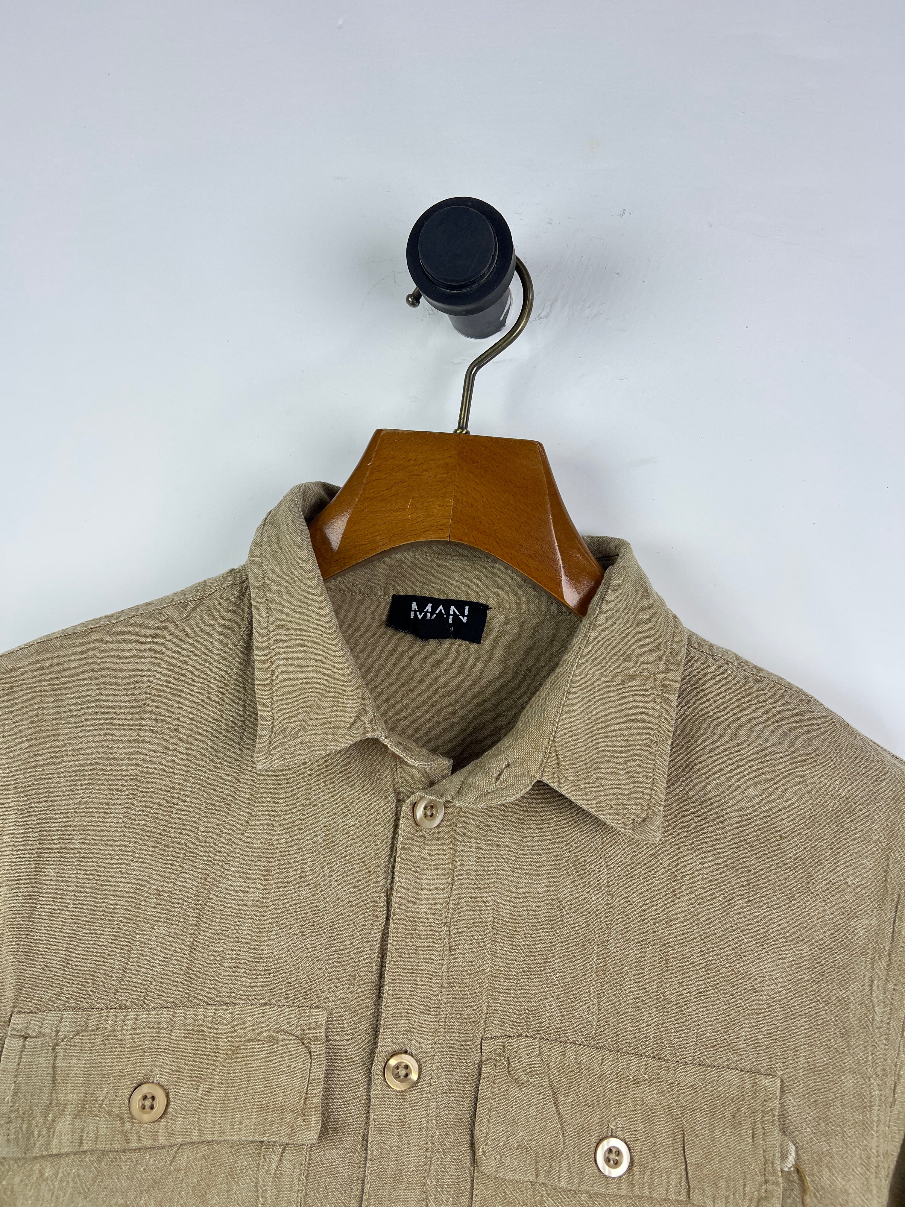 Boohoo Man Linen Shirt (Small)