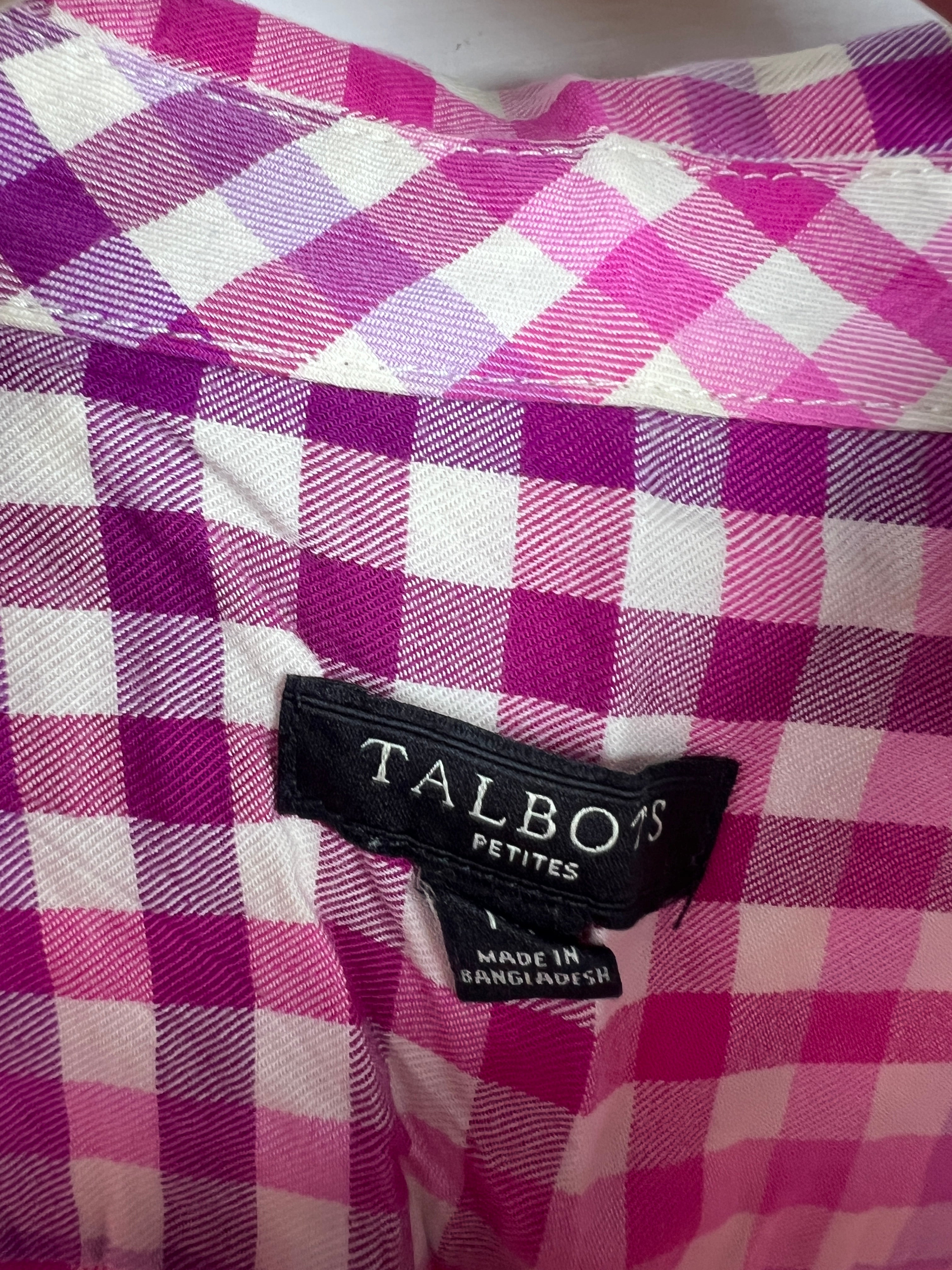 Talbots Blouse (Women) (Medium-Large)