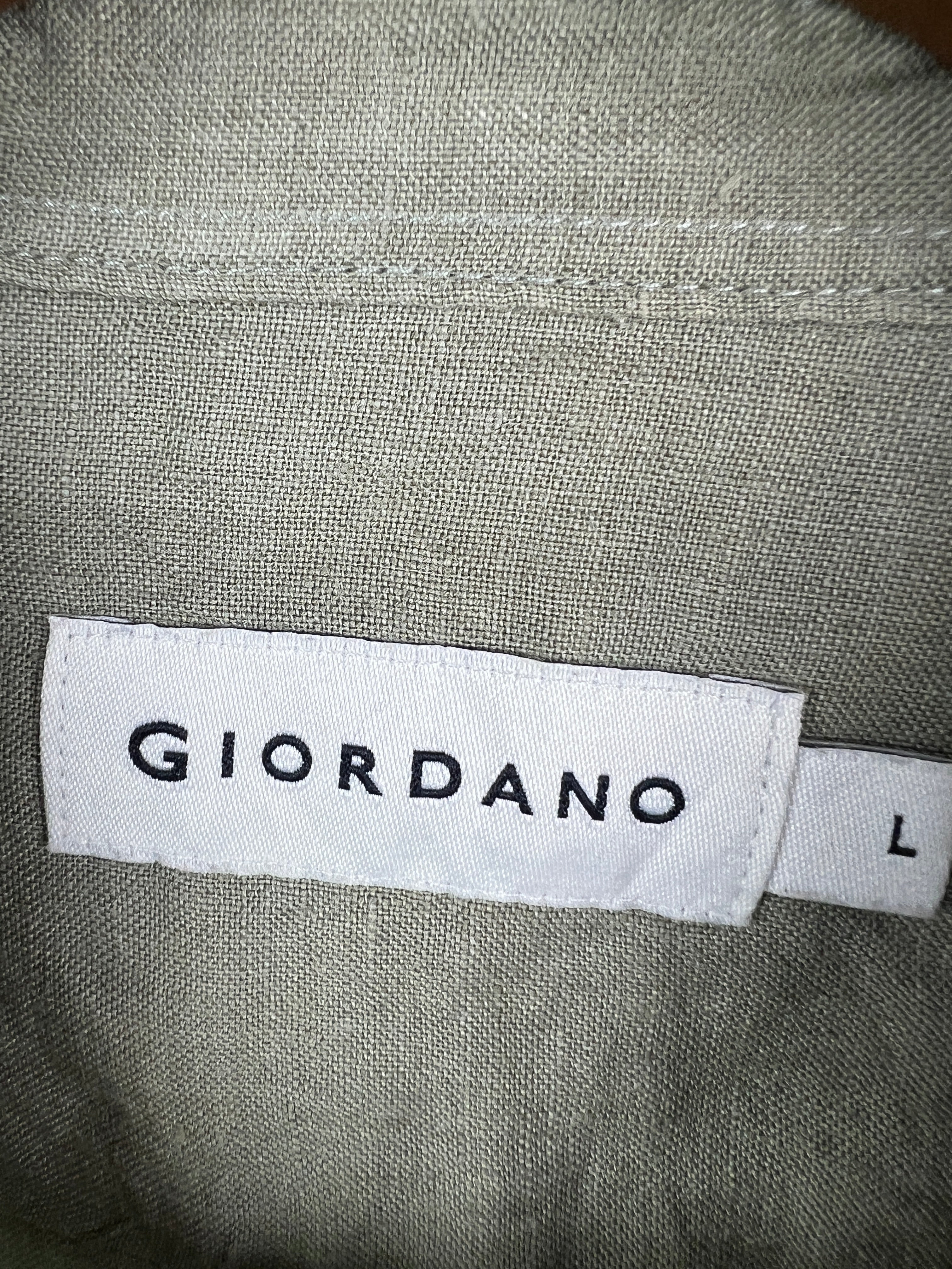 Giordano Linen Shirt (Medium)