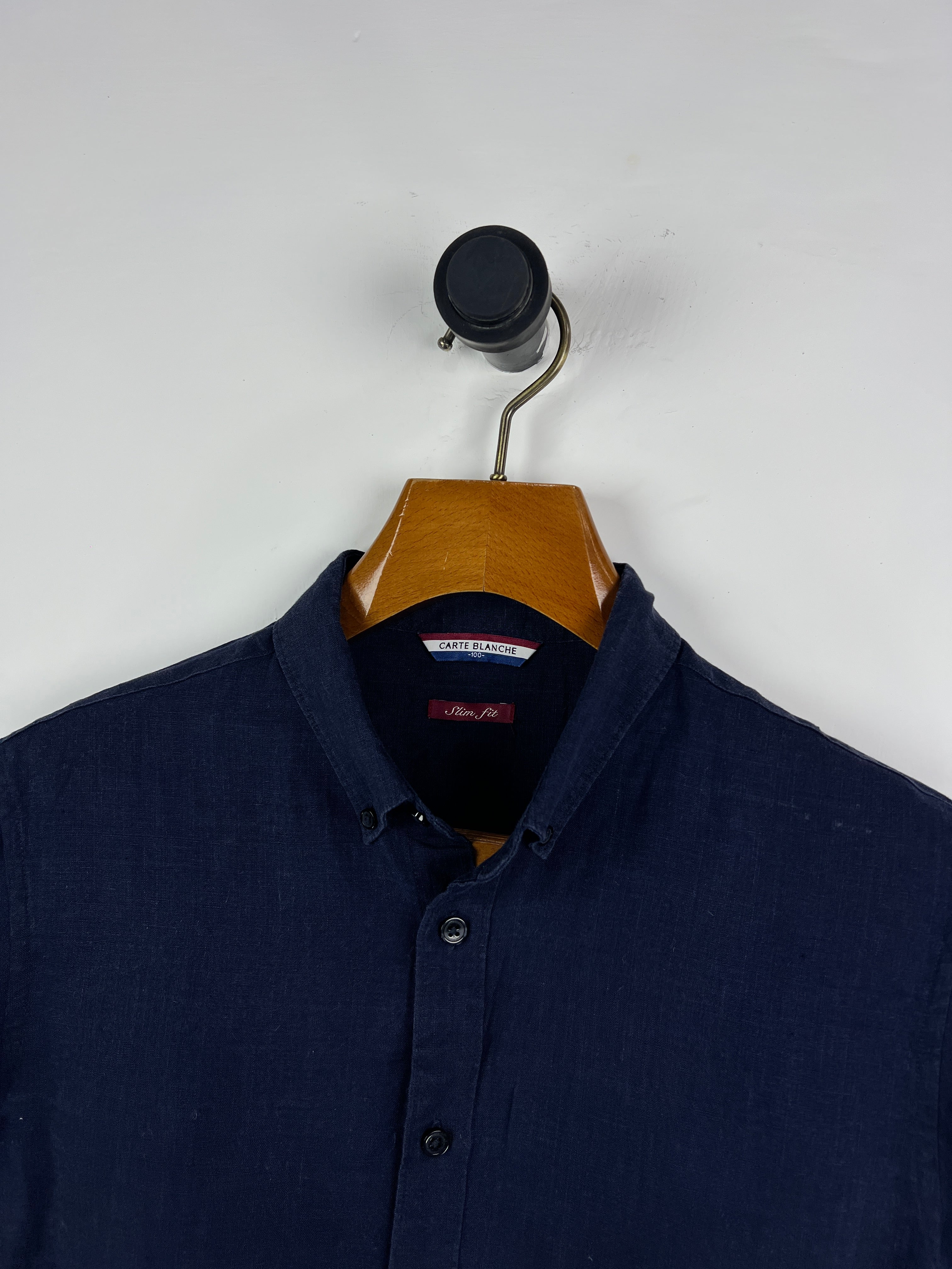 Carte Blanche Linen Shirt (Small-Medium)