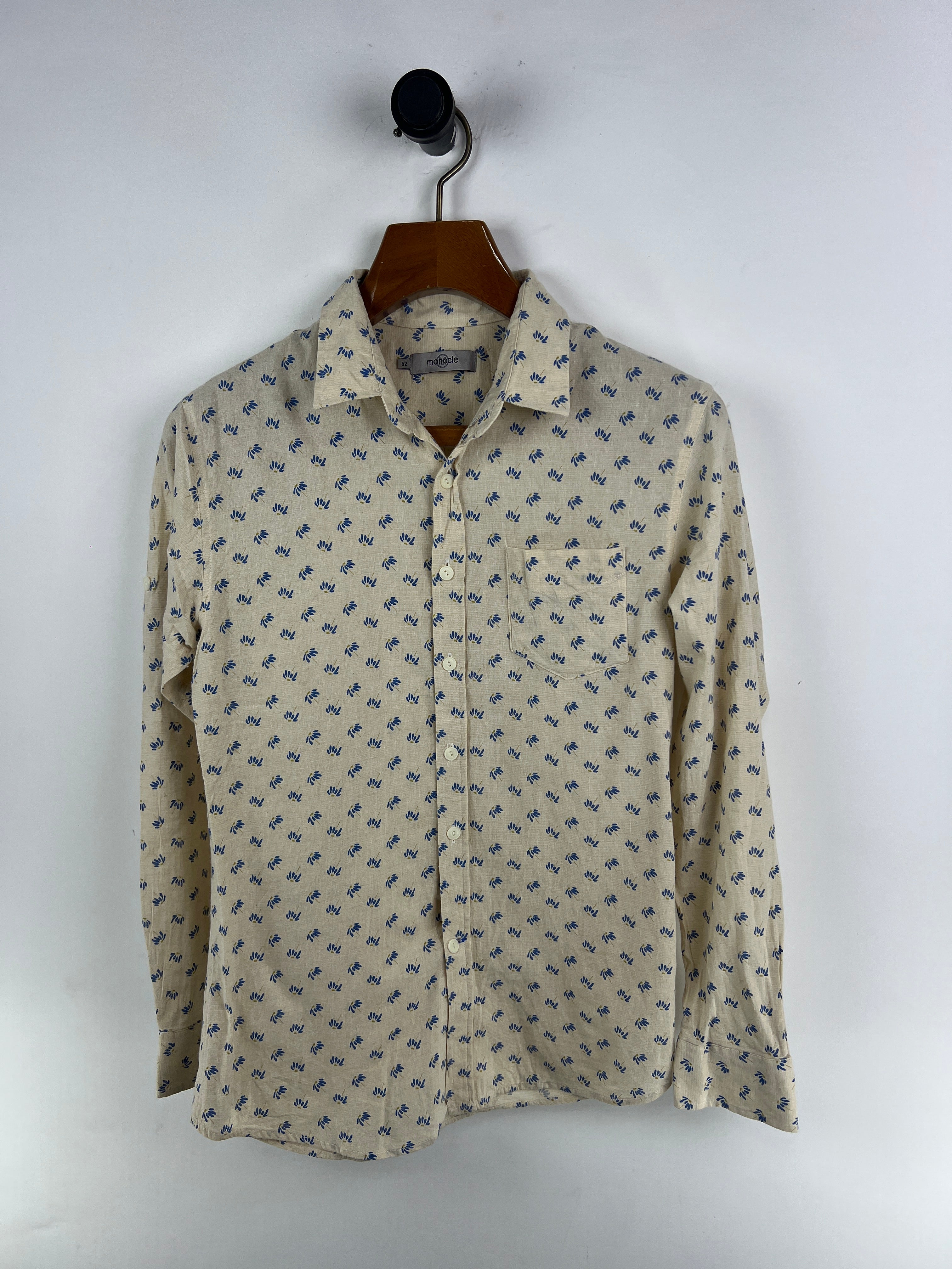 Monocle Linen Shirt (Small)