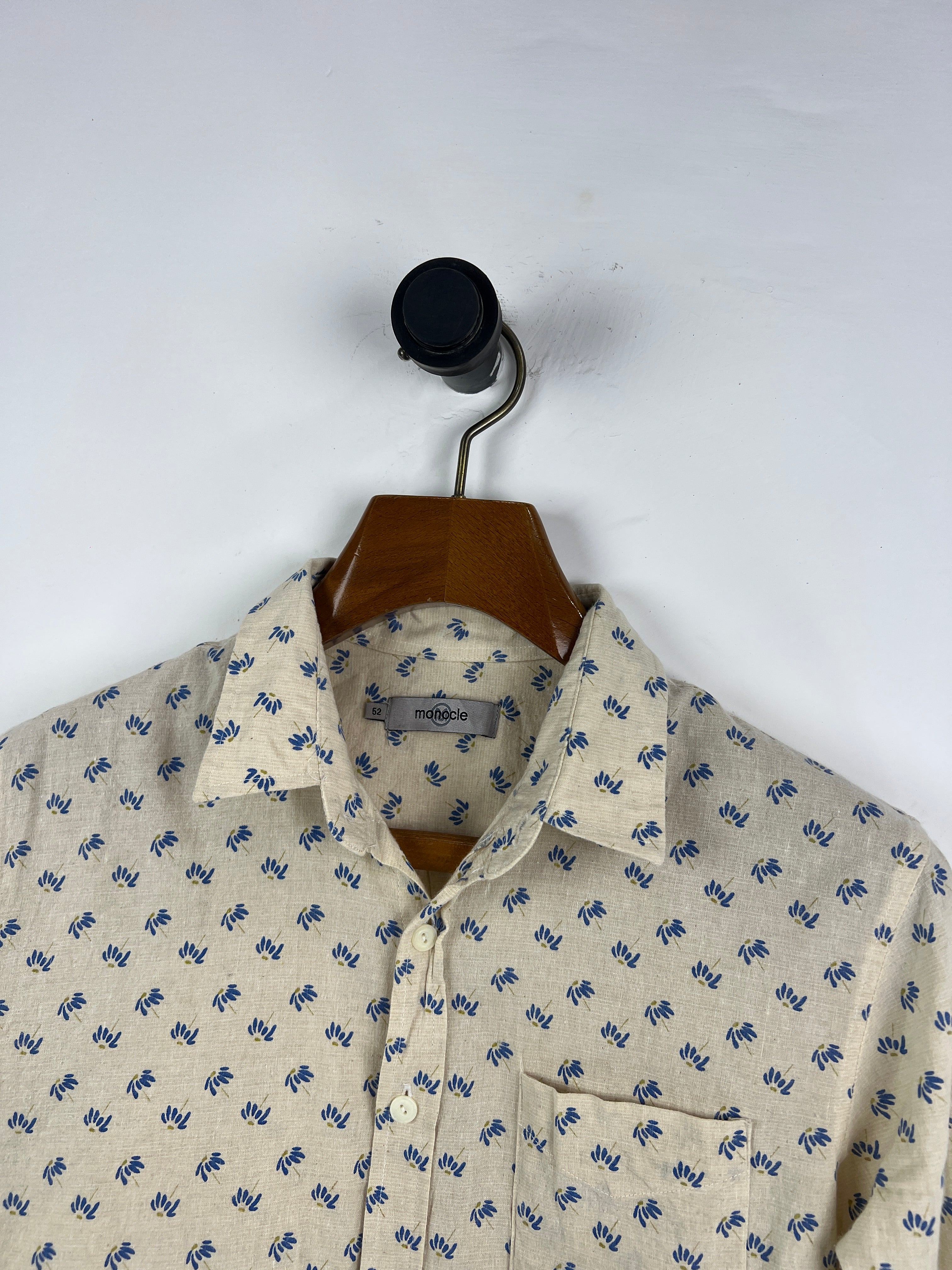 Monocle Linen Shirt (Small)