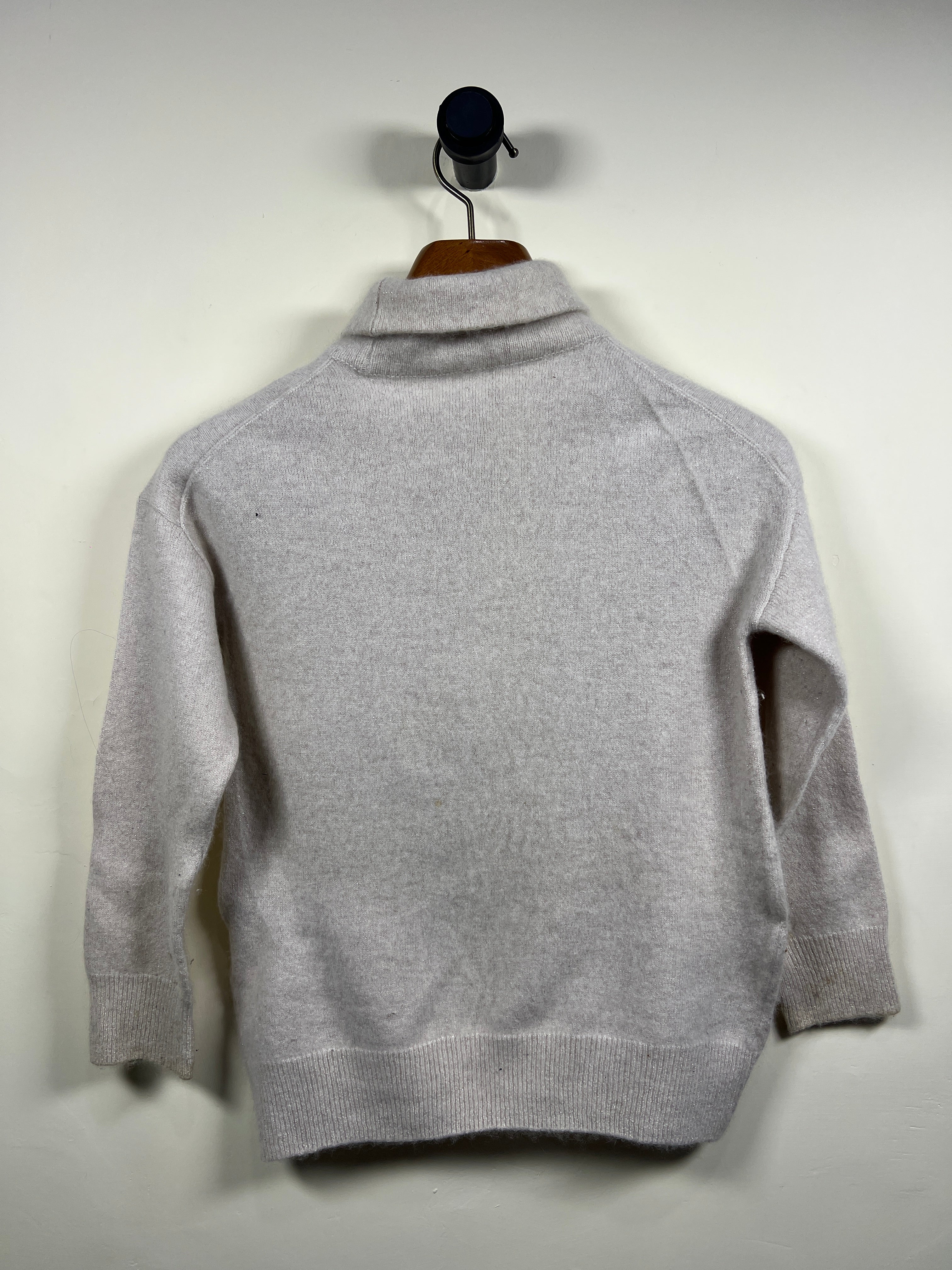 Turtle Neck Lambswool Sweater (Women) (X-Small)