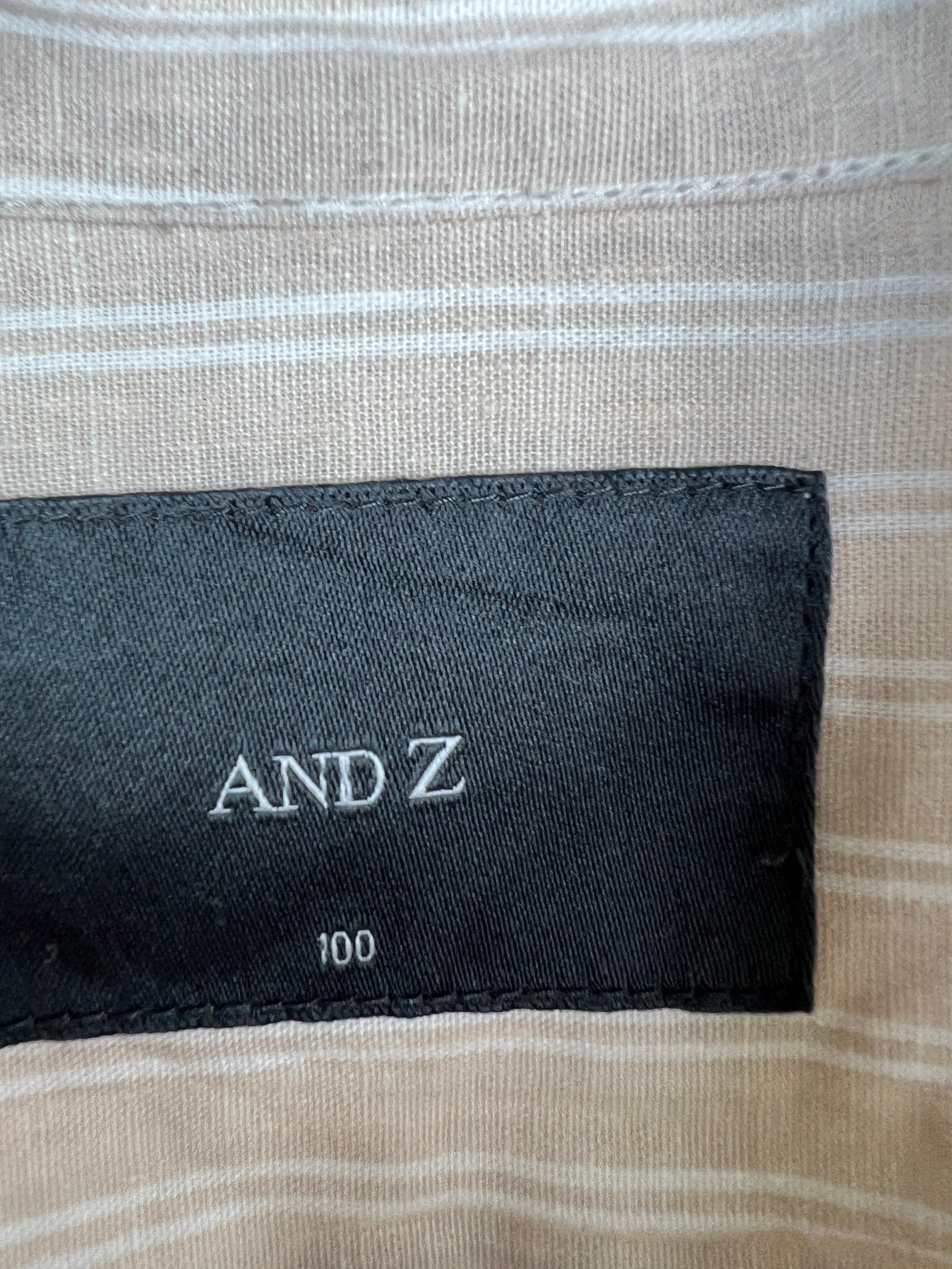 And Z Linen Shirt (Medium)