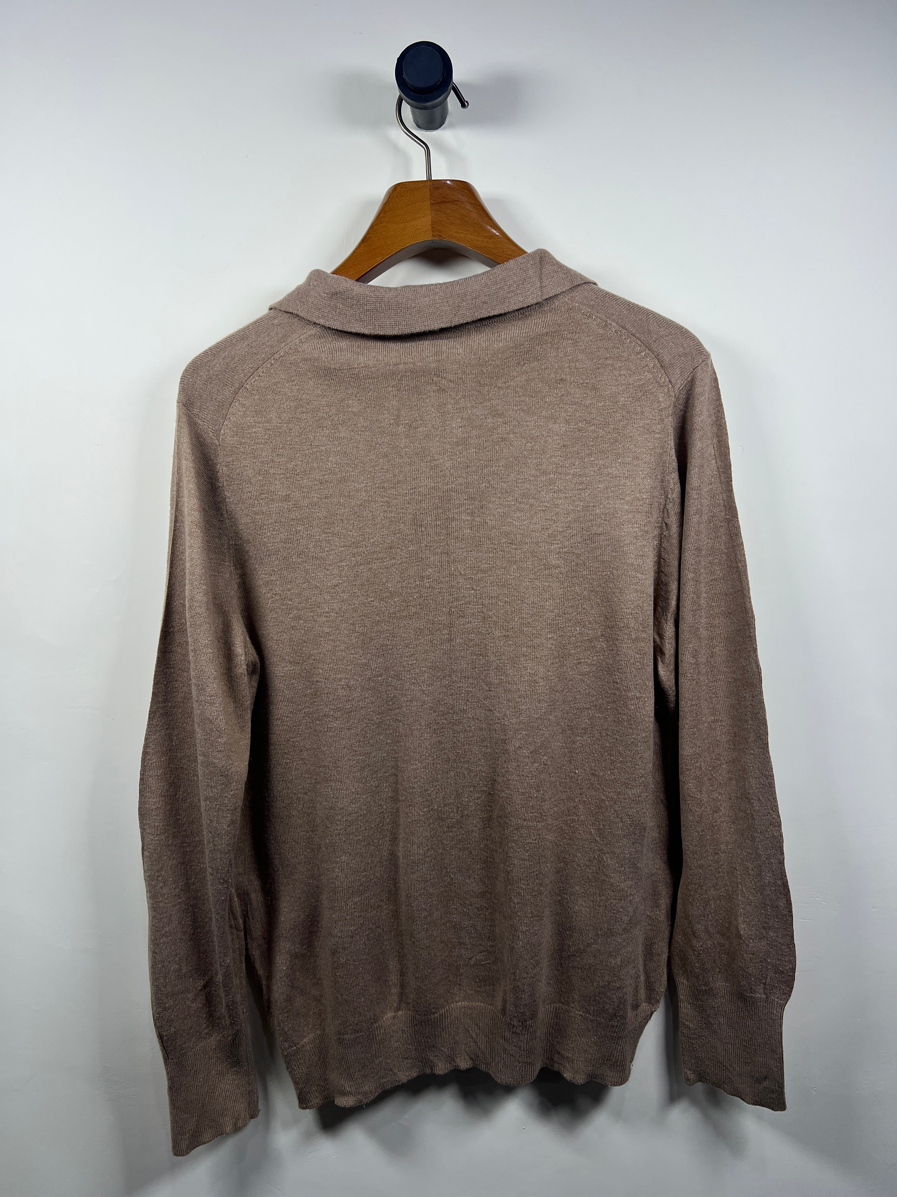 Quarter Buttoned Sweater (Medium-Large)