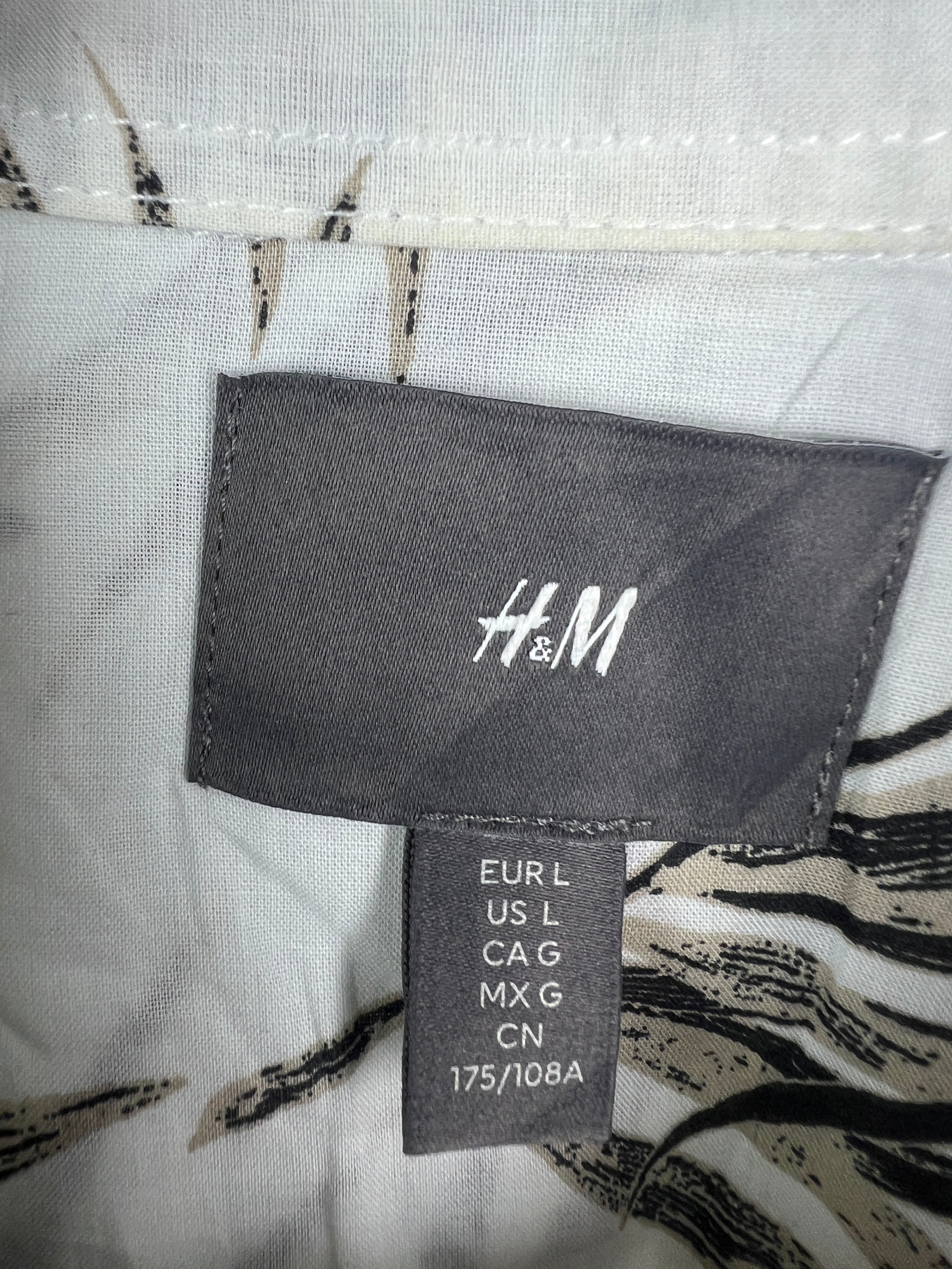 H&M Linen Shirt (Medium-Large)
