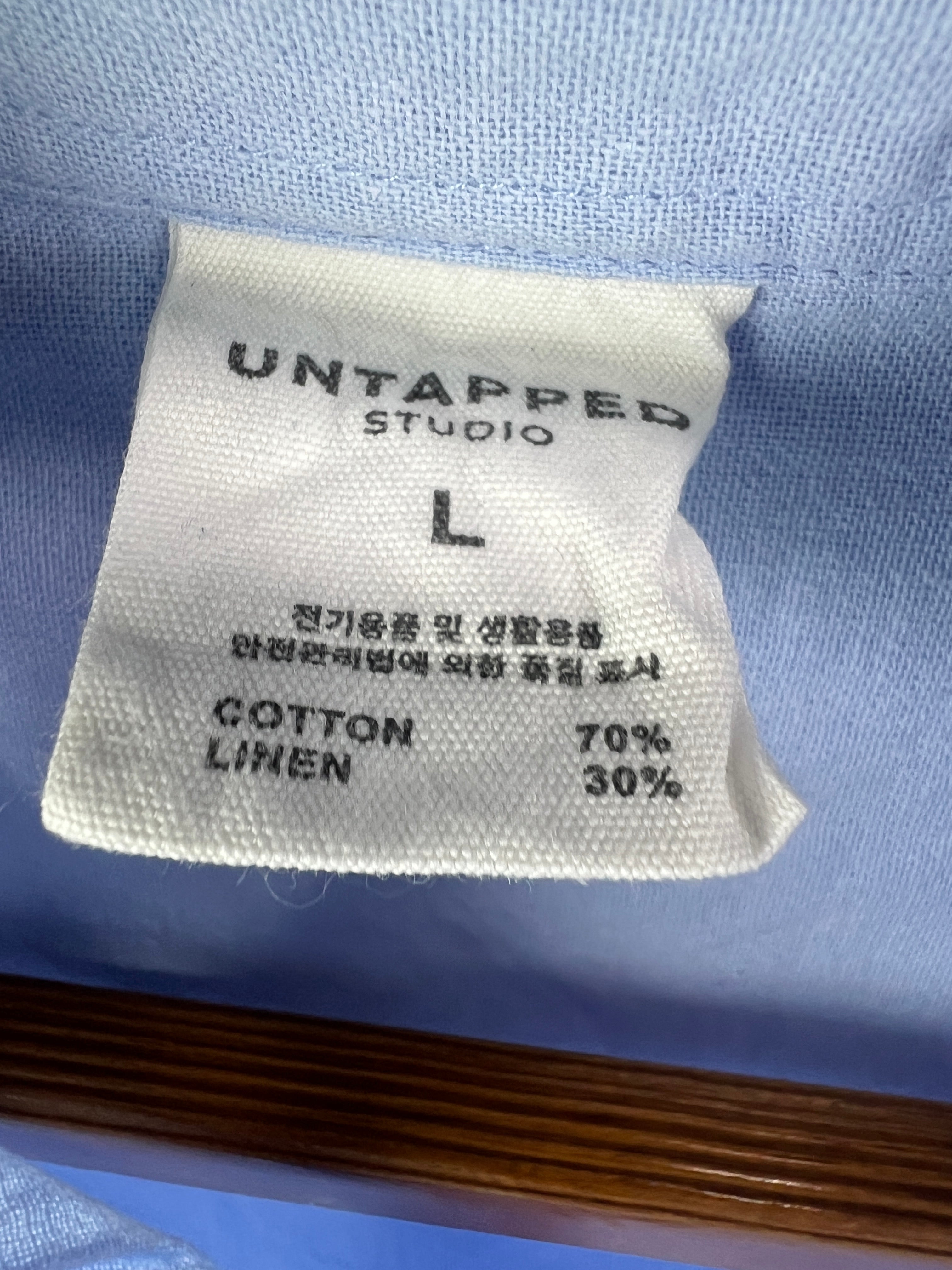 Untapped Cotton Linen Shirt (Large)