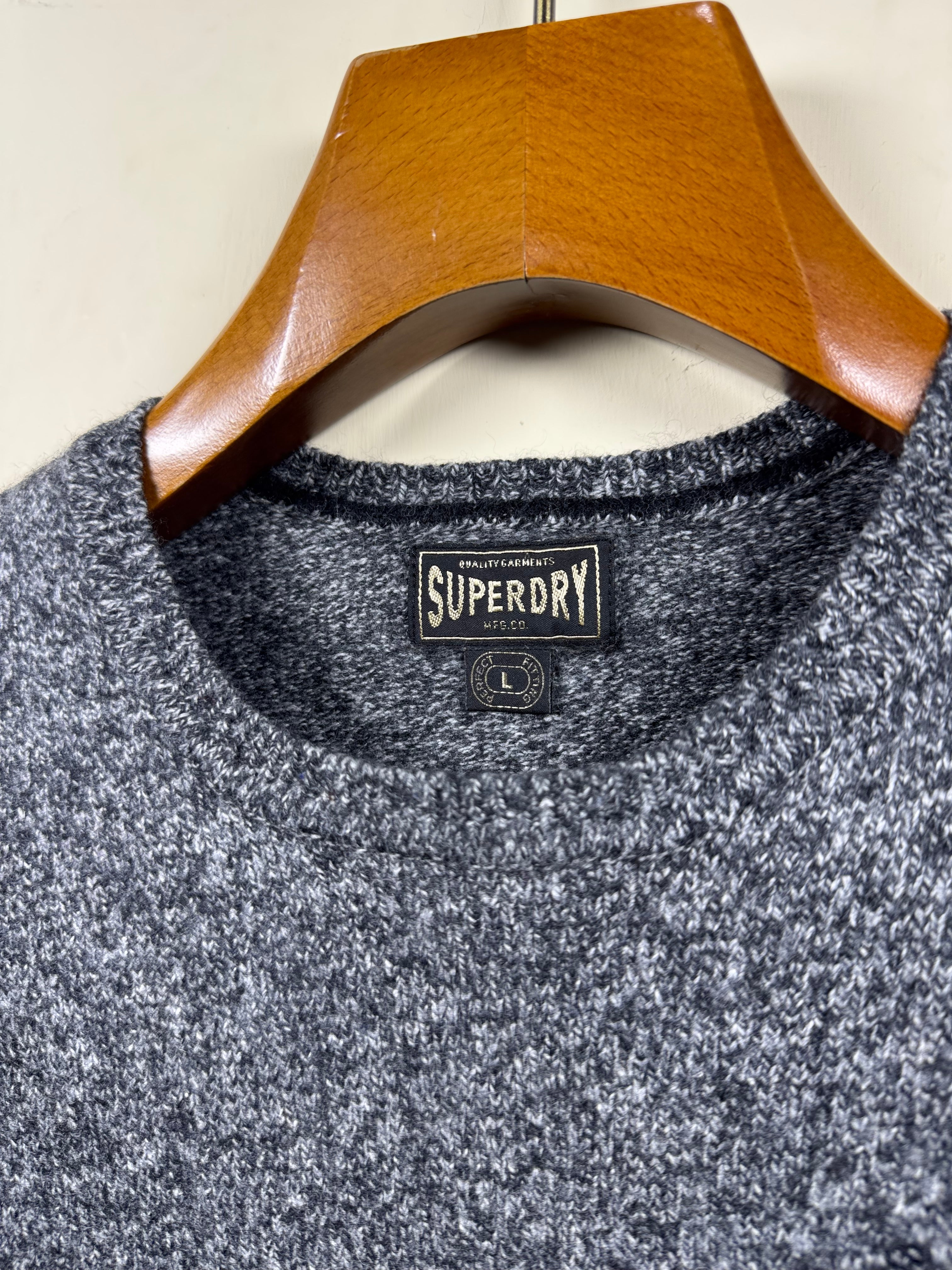 Super Dry Lambswool Sweater (Small)