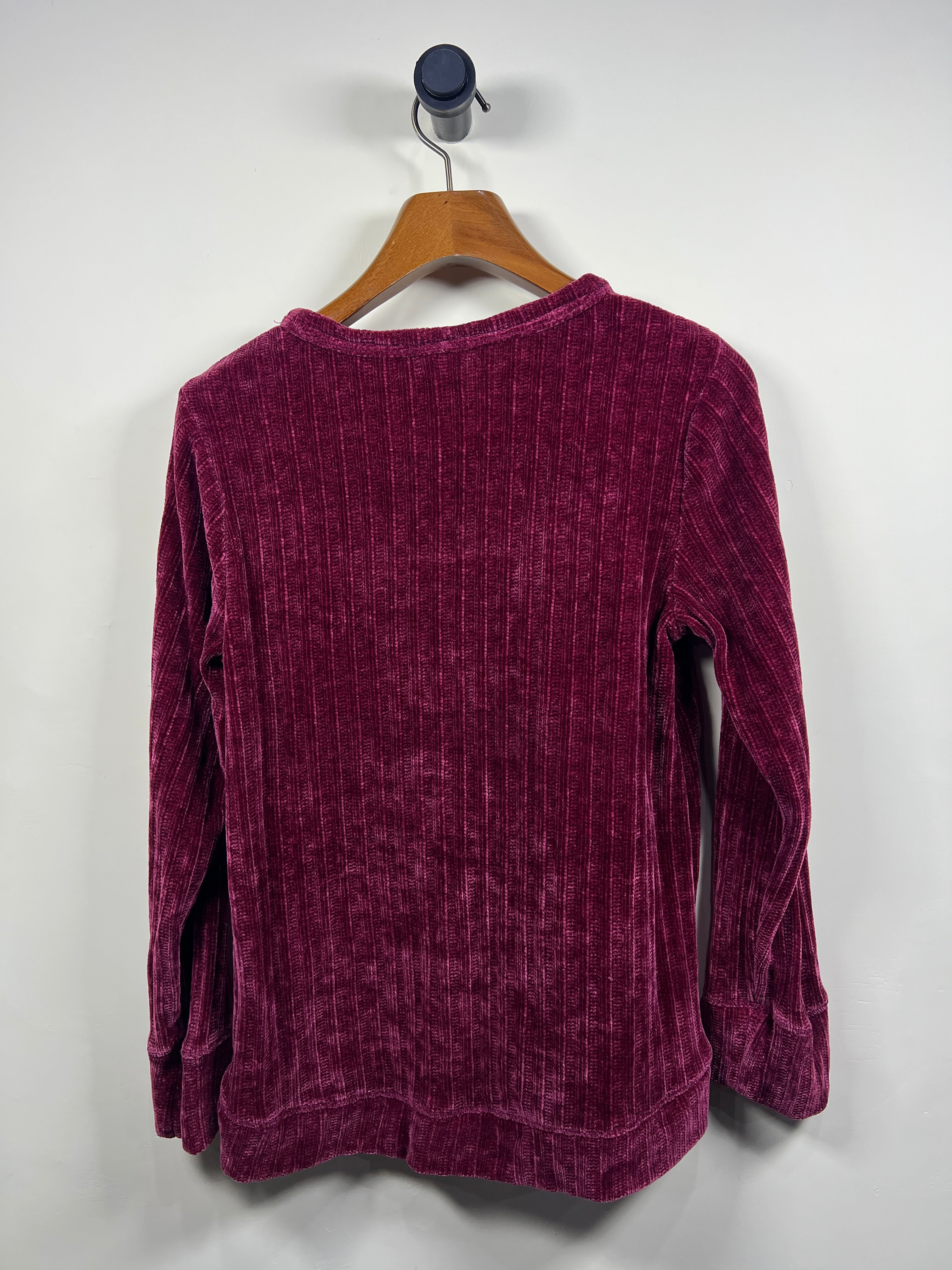 Rose Velvet Sweater (Women) (Medium)