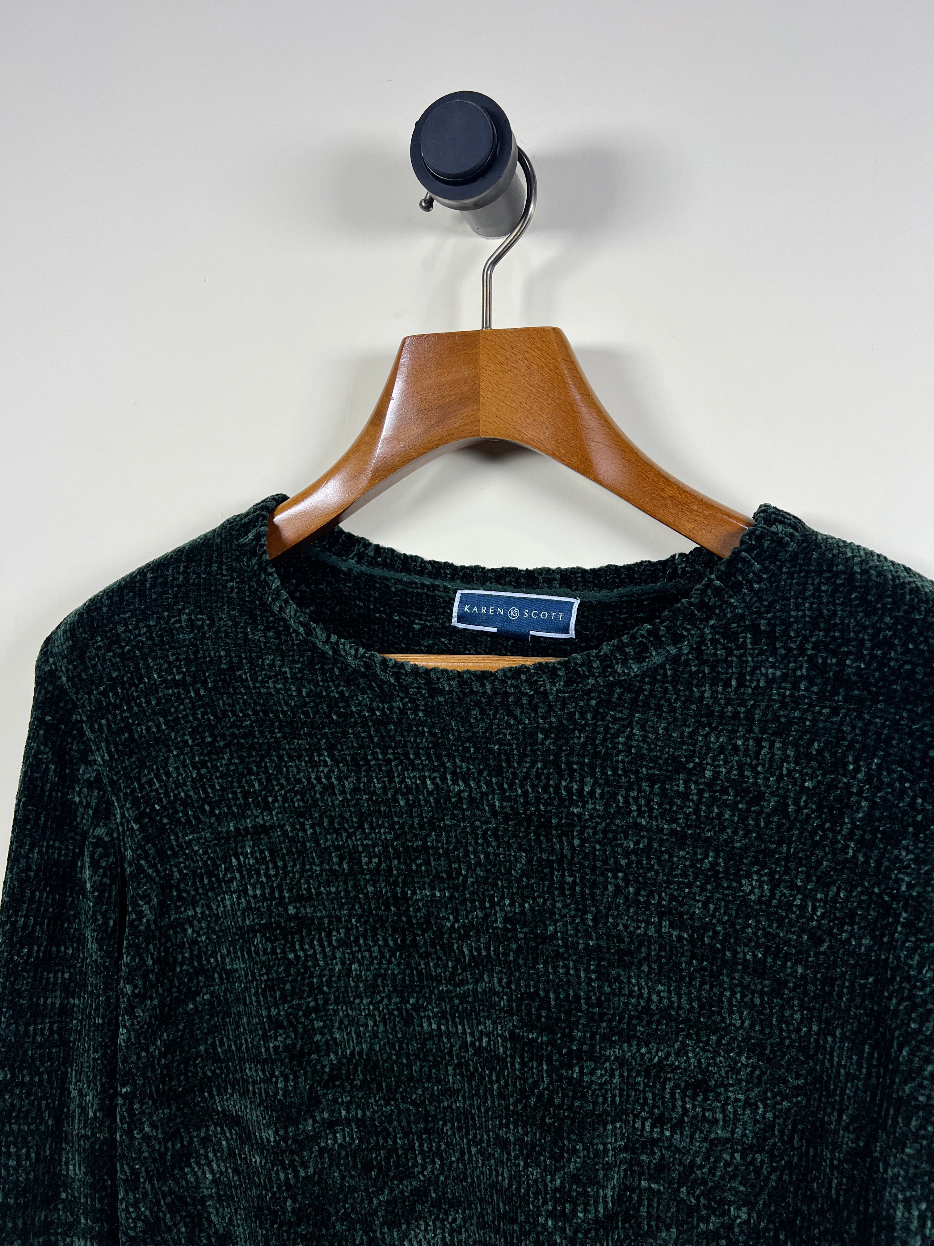 Karen Scott Velvet Sweater (Women) (XX-Large)