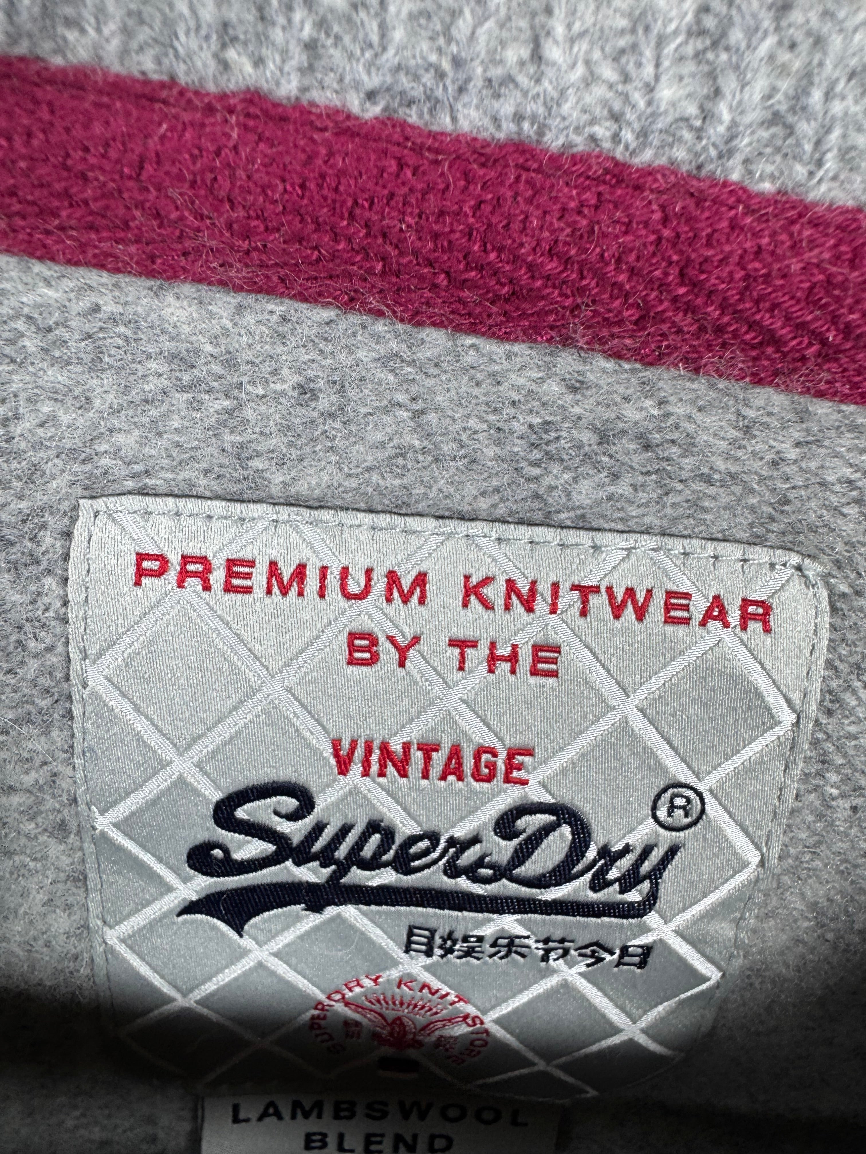 Super Dry Lambswool Sweater (Medium-Large)