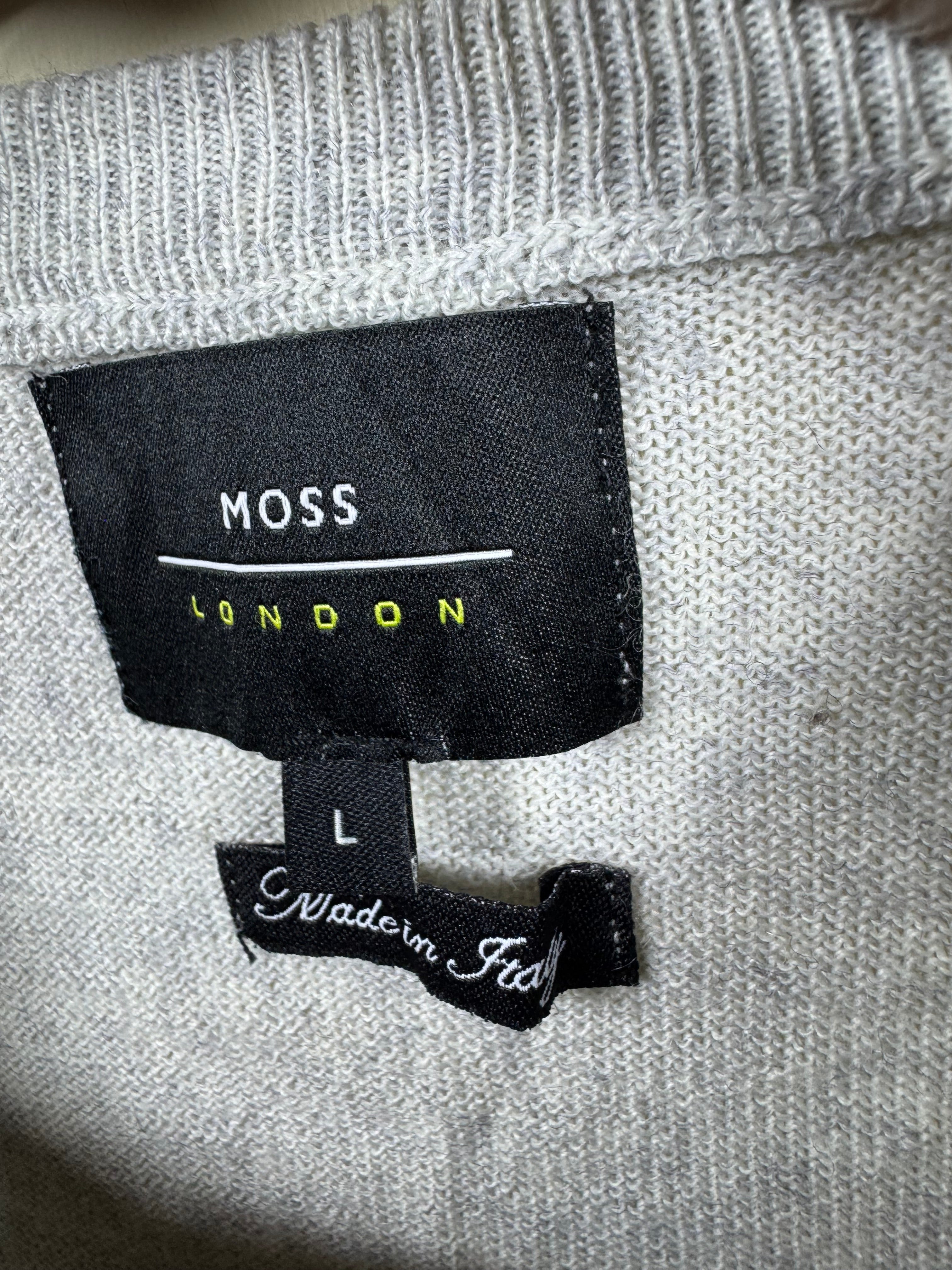 Moss London Merino Sweater (Small-Medium)