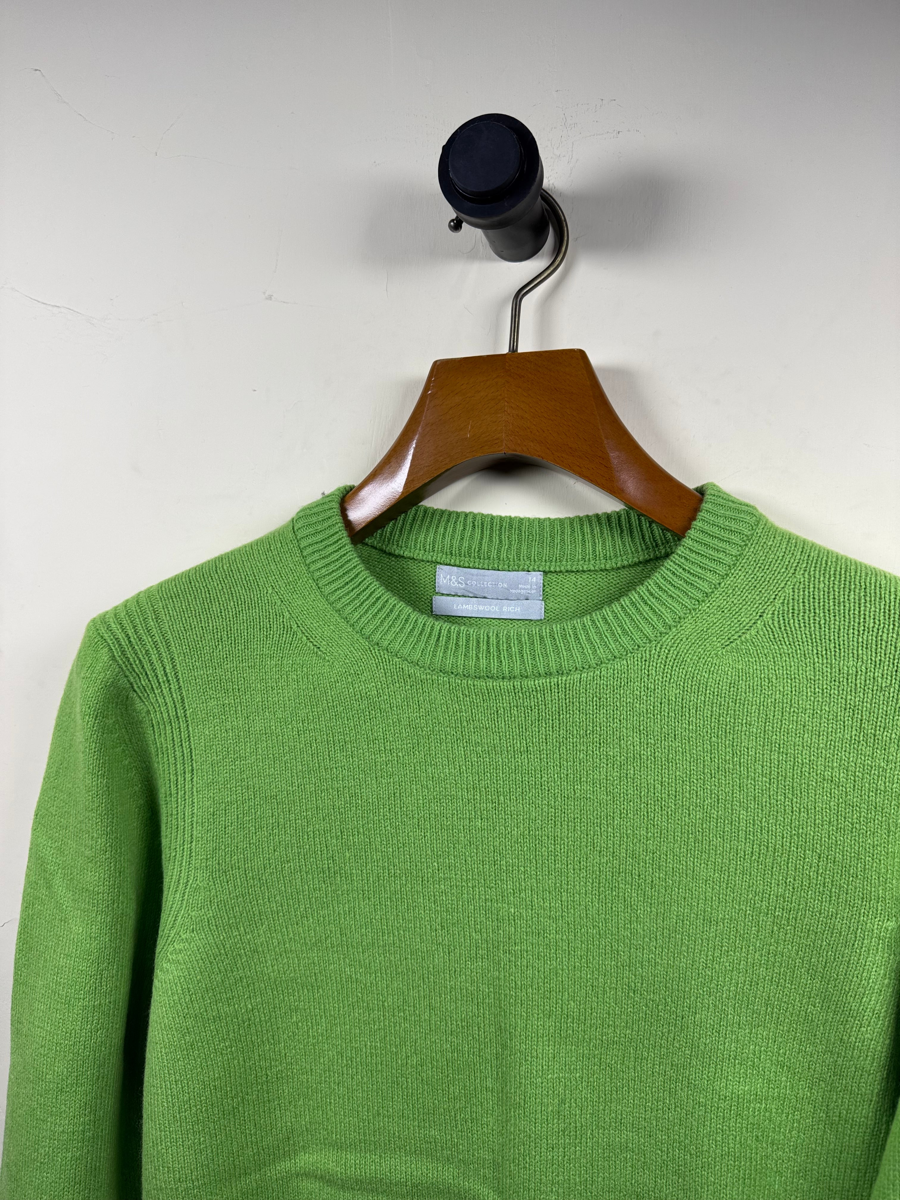 Marks & Spencer Lambswool Sweater (Medium-Large)