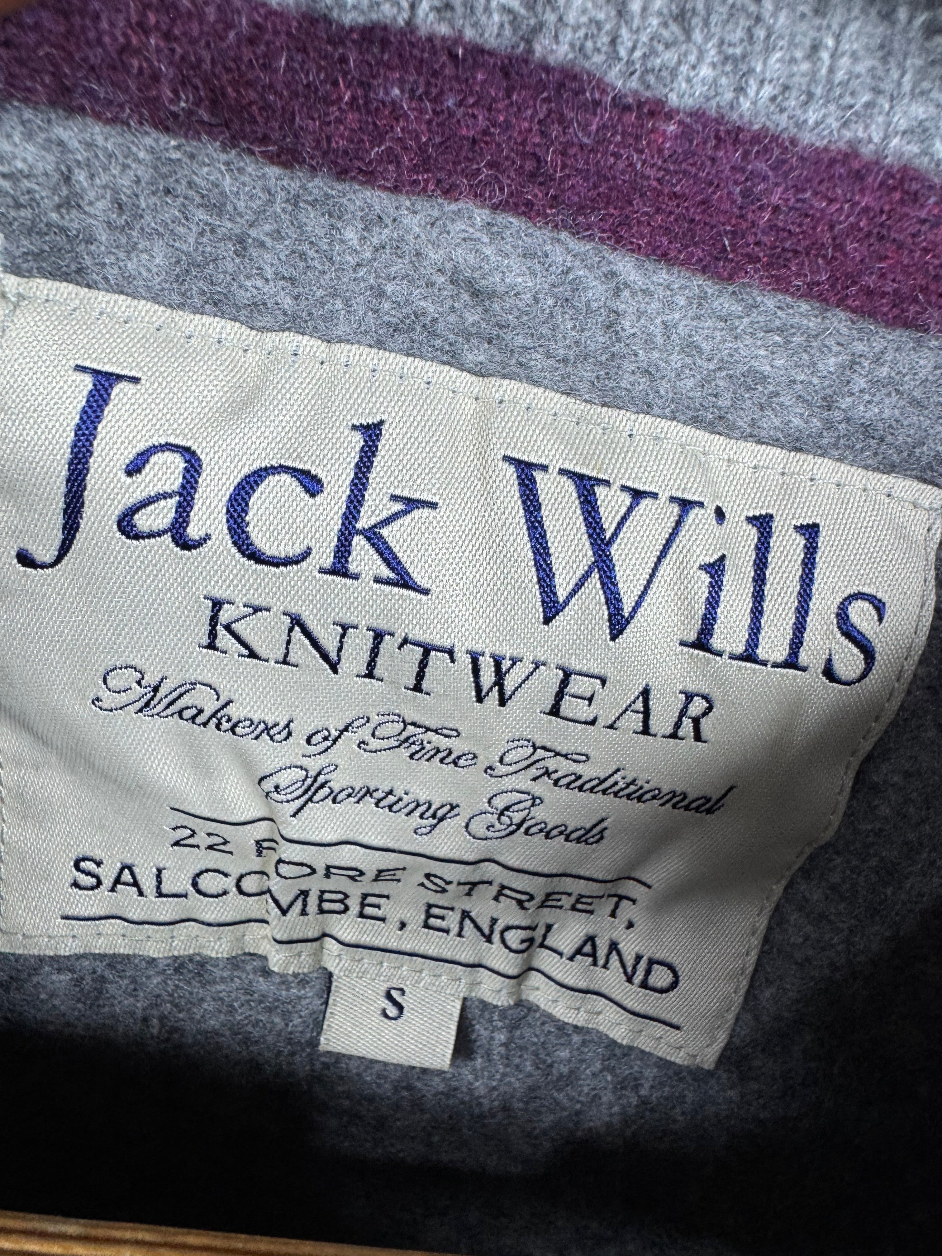 Jack Wills Lambswool Cable Knitted Sweater (Small)