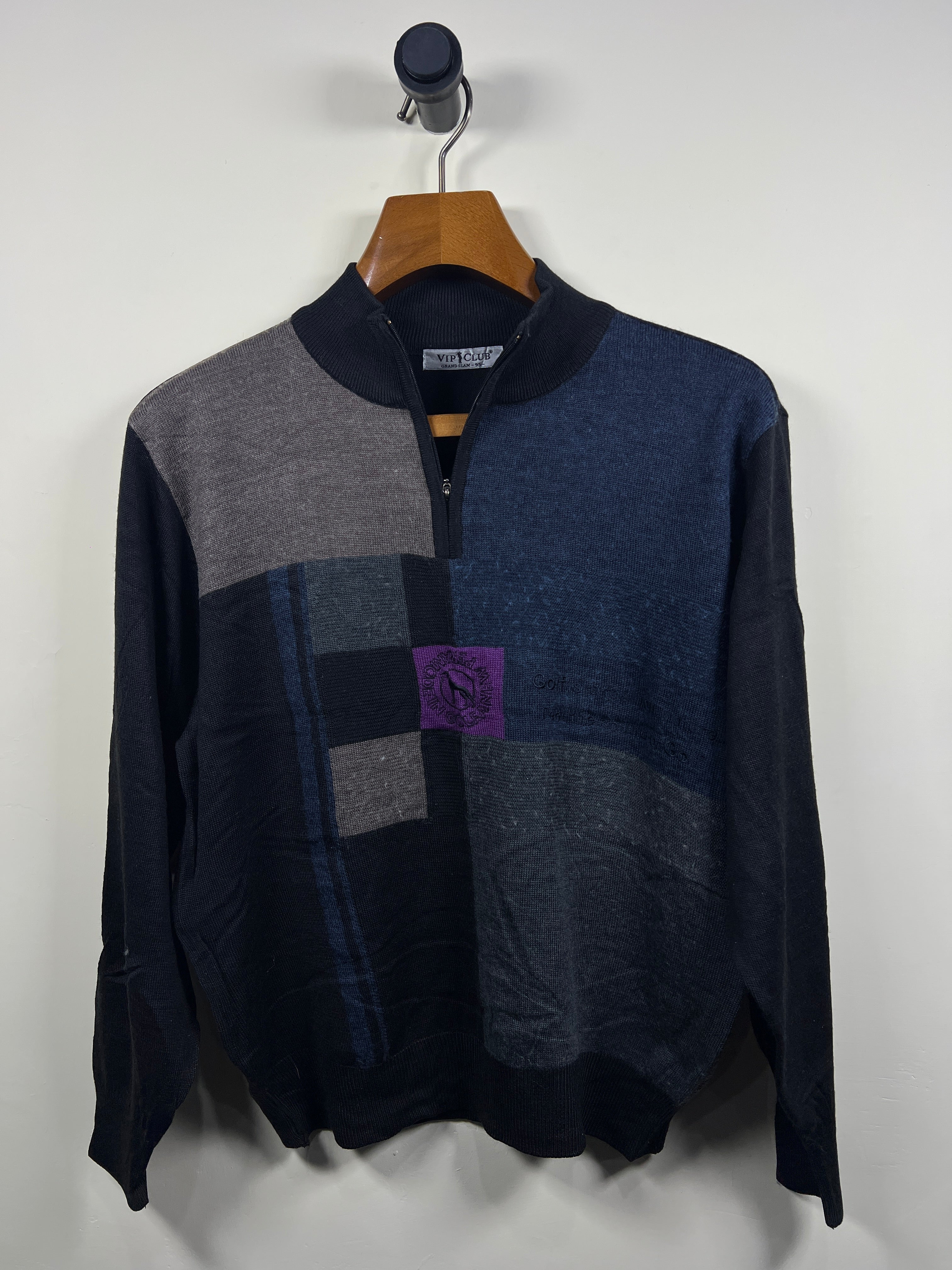 Vip Quarter Zipper Sweater (Small-Medium)