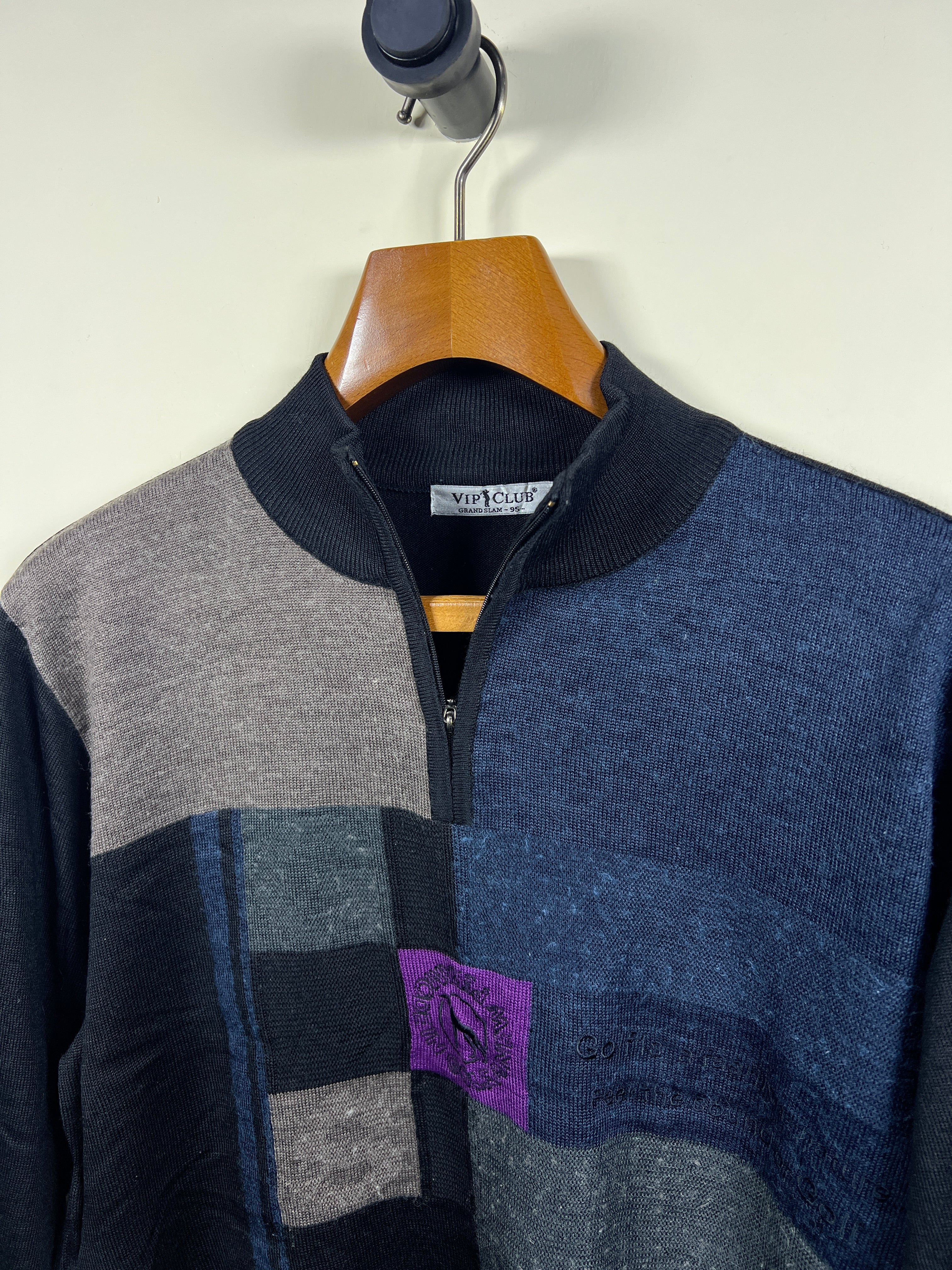 Vip Quarter Zipper Sweater (Small-Medium)