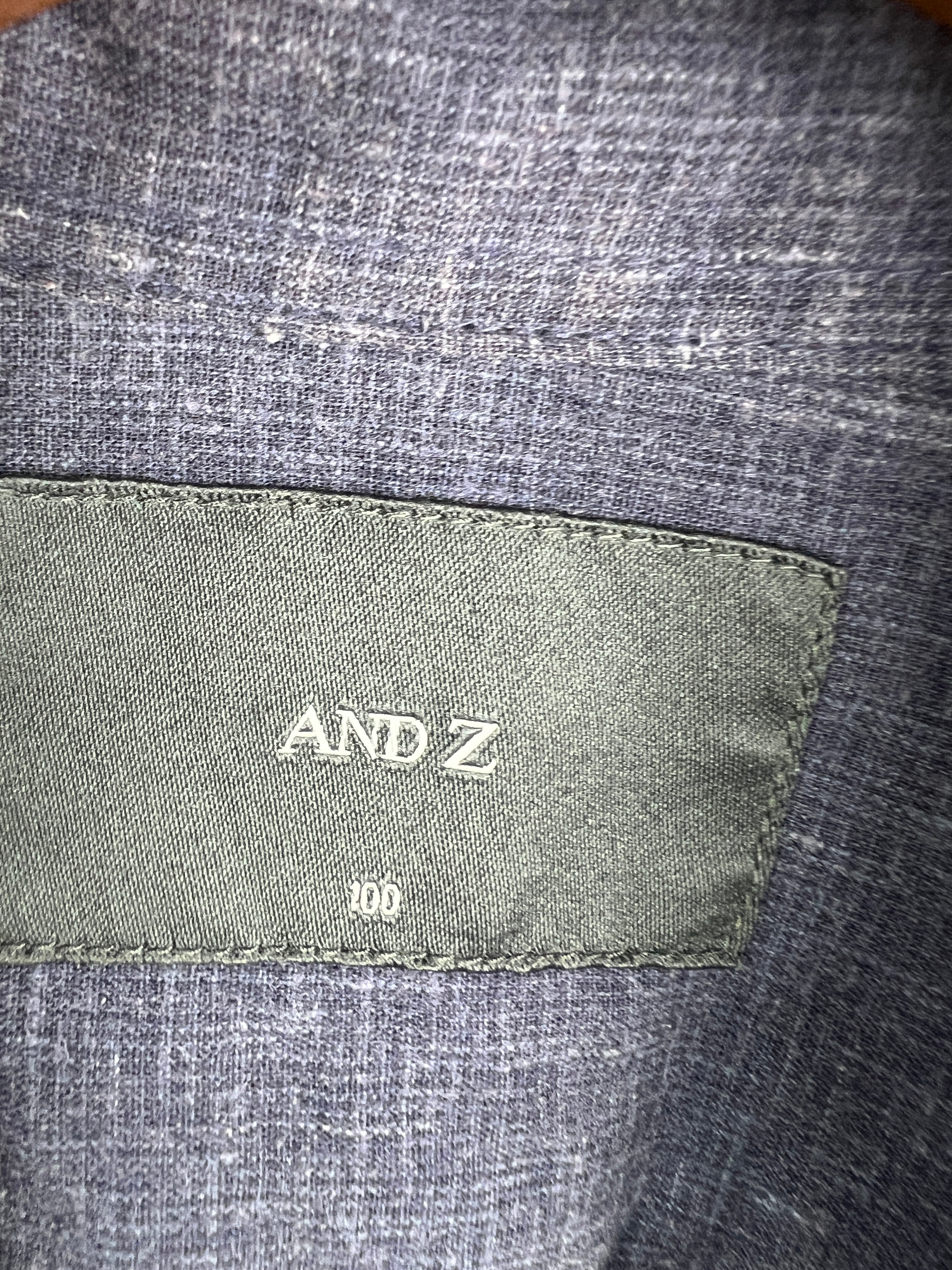 And Z Linen Shirt (Medium)