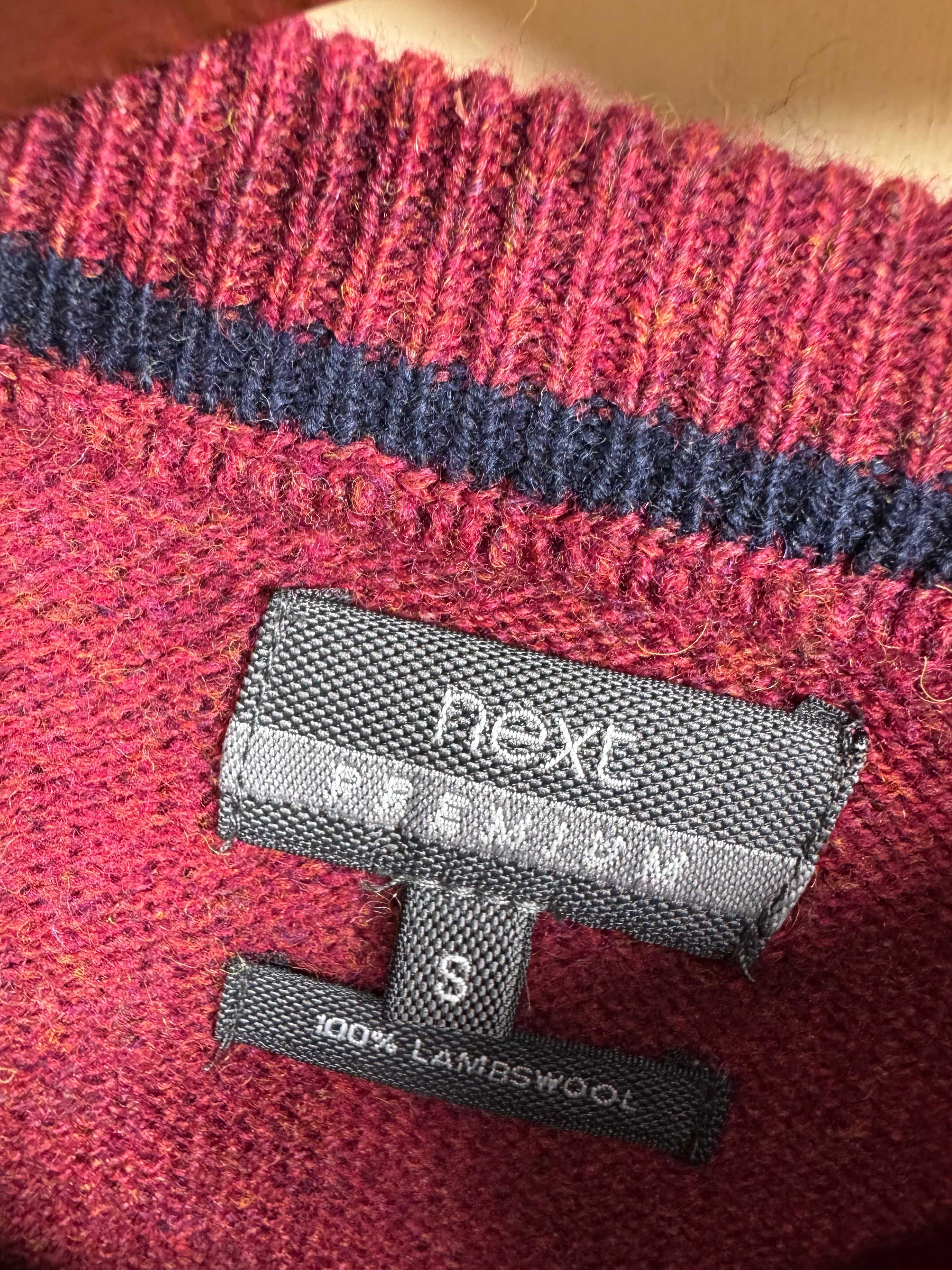 Next Lambswool Sweater (Small-Medium)