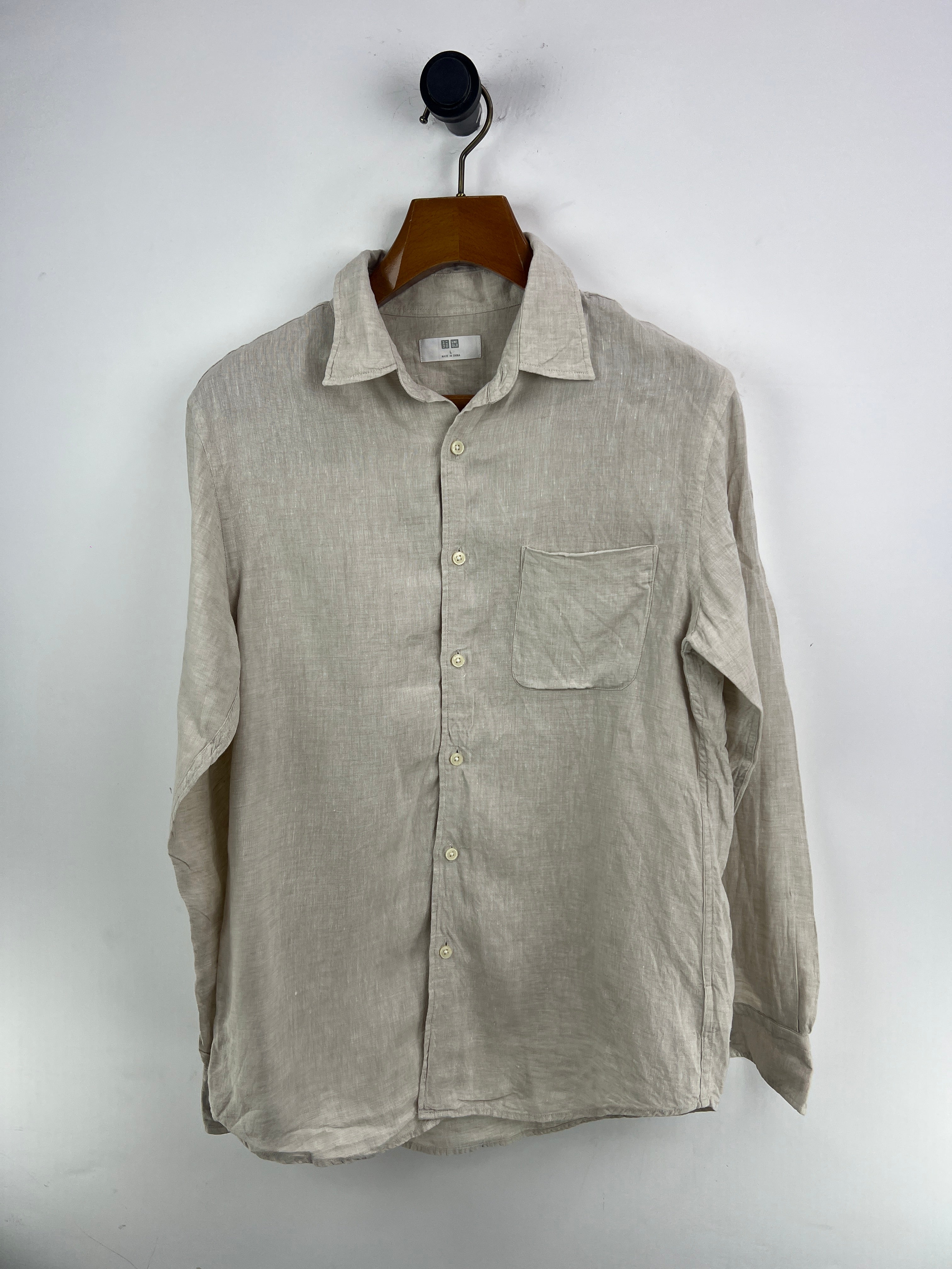 Uniqlo Linen Shirt (Small-Medium)