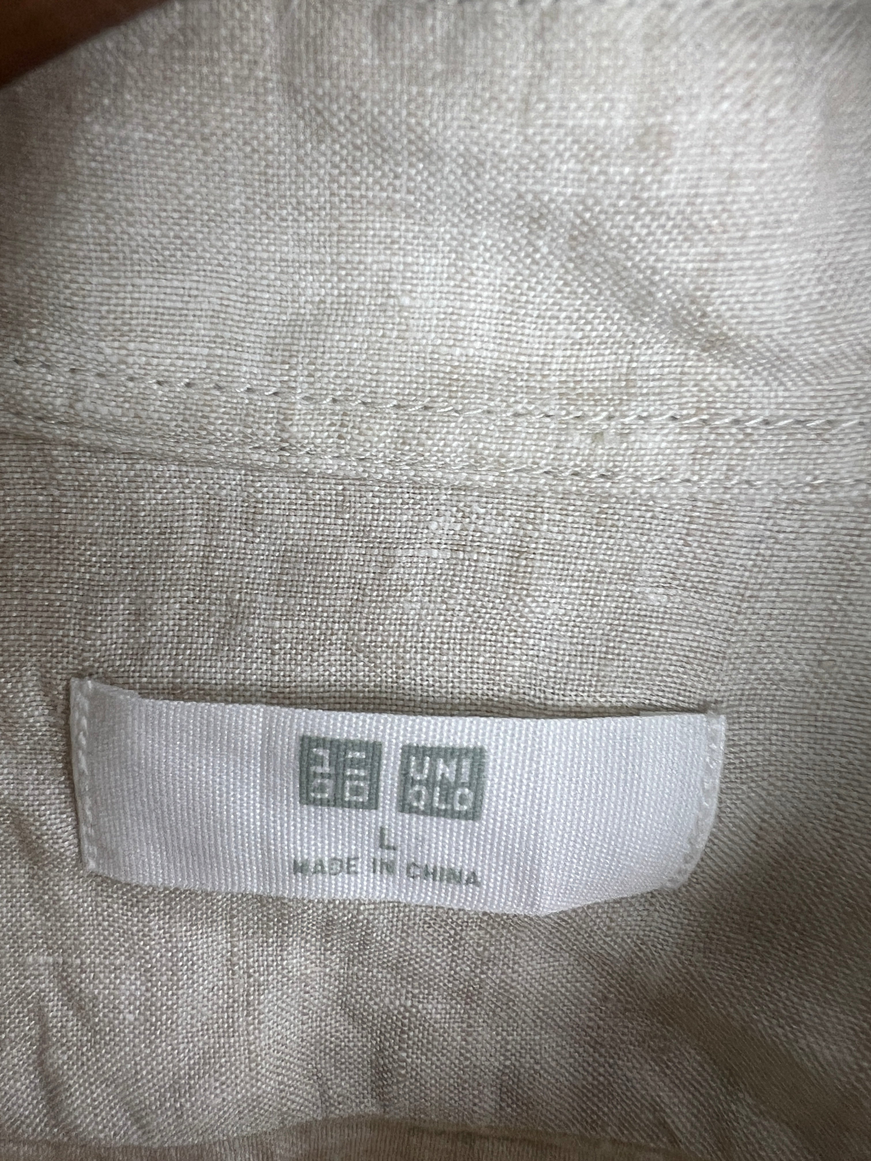 Uniqlo Linen Shirt (Small-Medium)