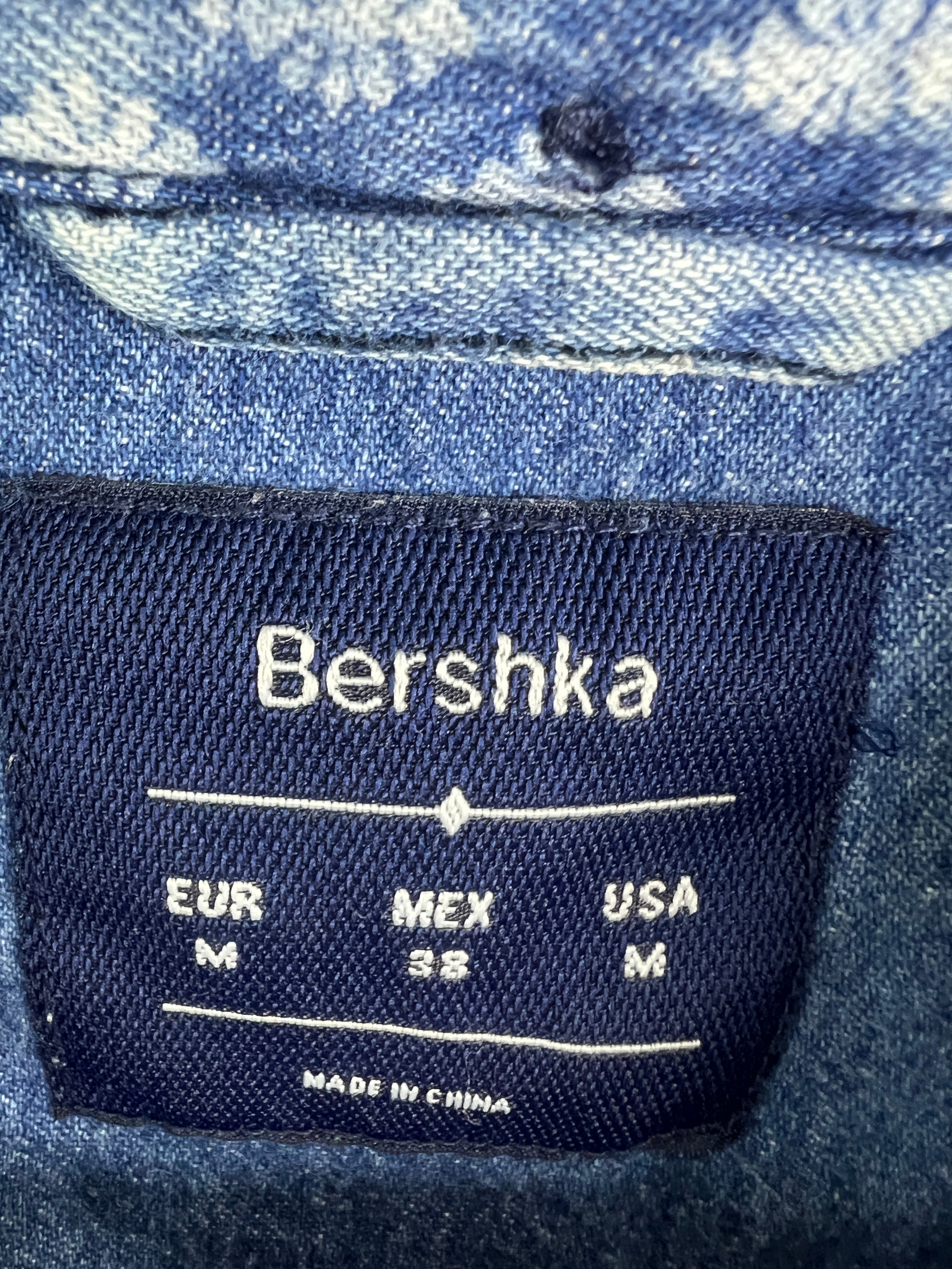 Bershka Denim Shirt (Medium-Large)