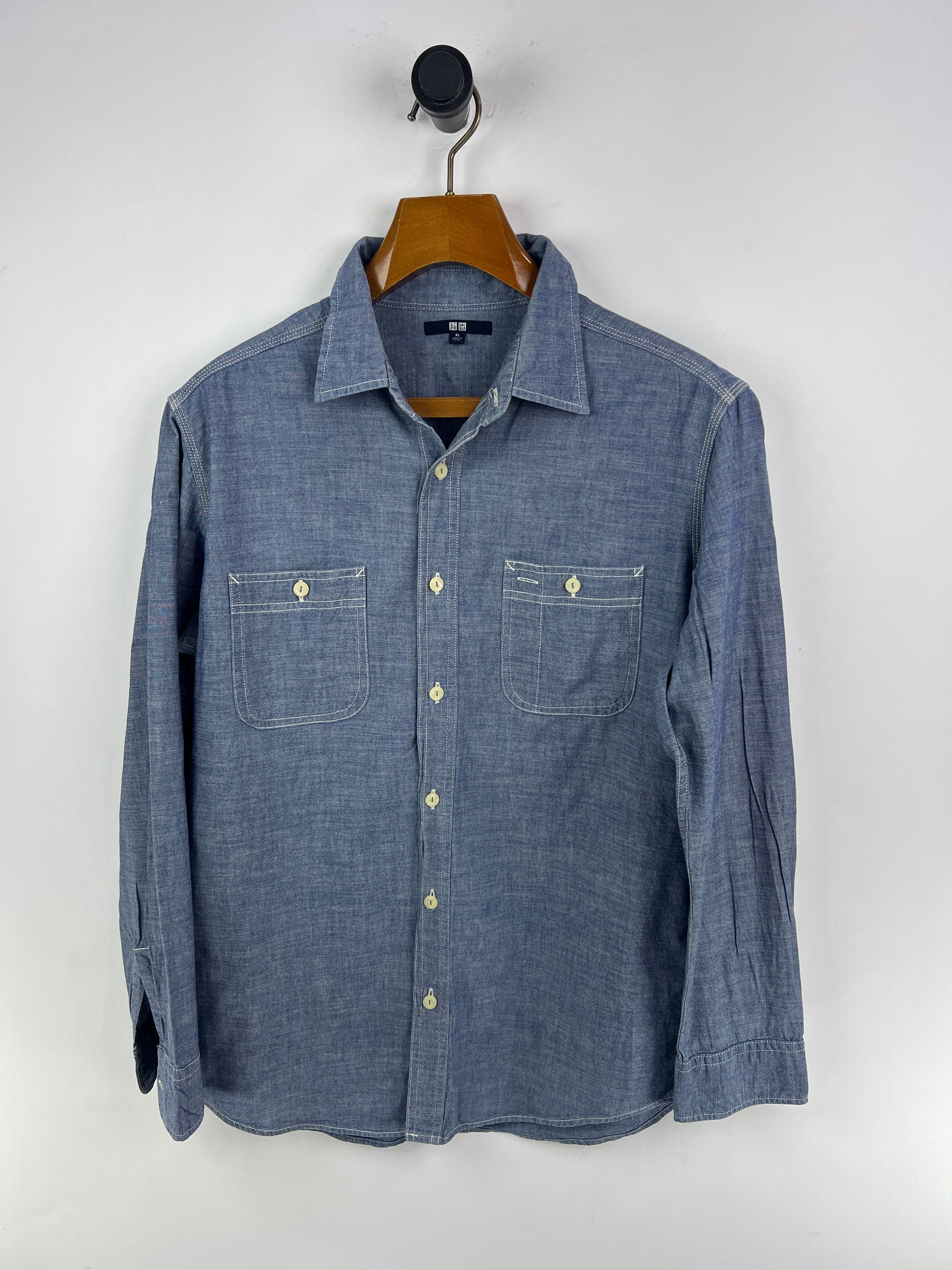 Uniqlo Denim Shirt (Medium-Large)