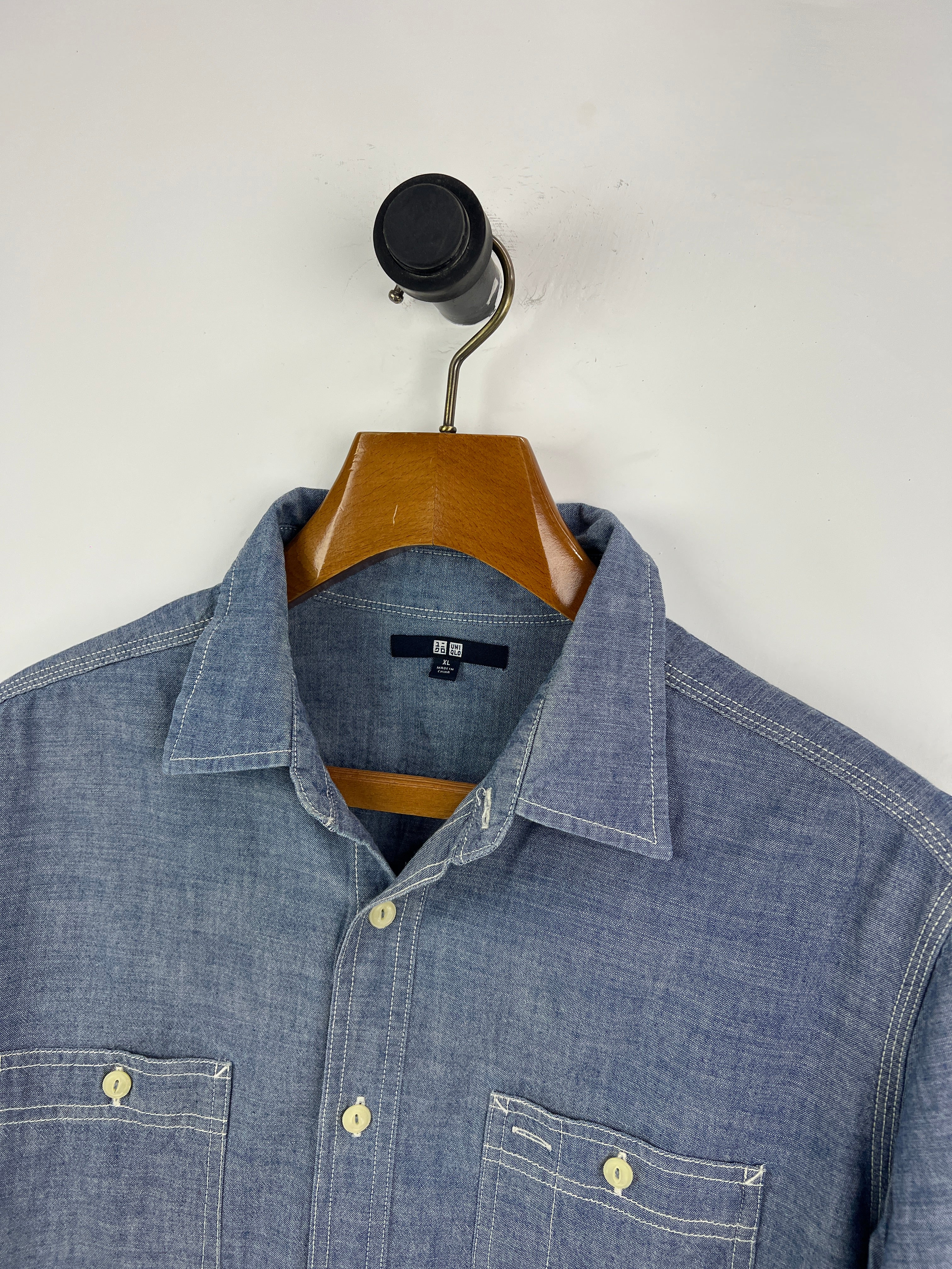 Uniqlo Denim Shirt (Medium-Large)