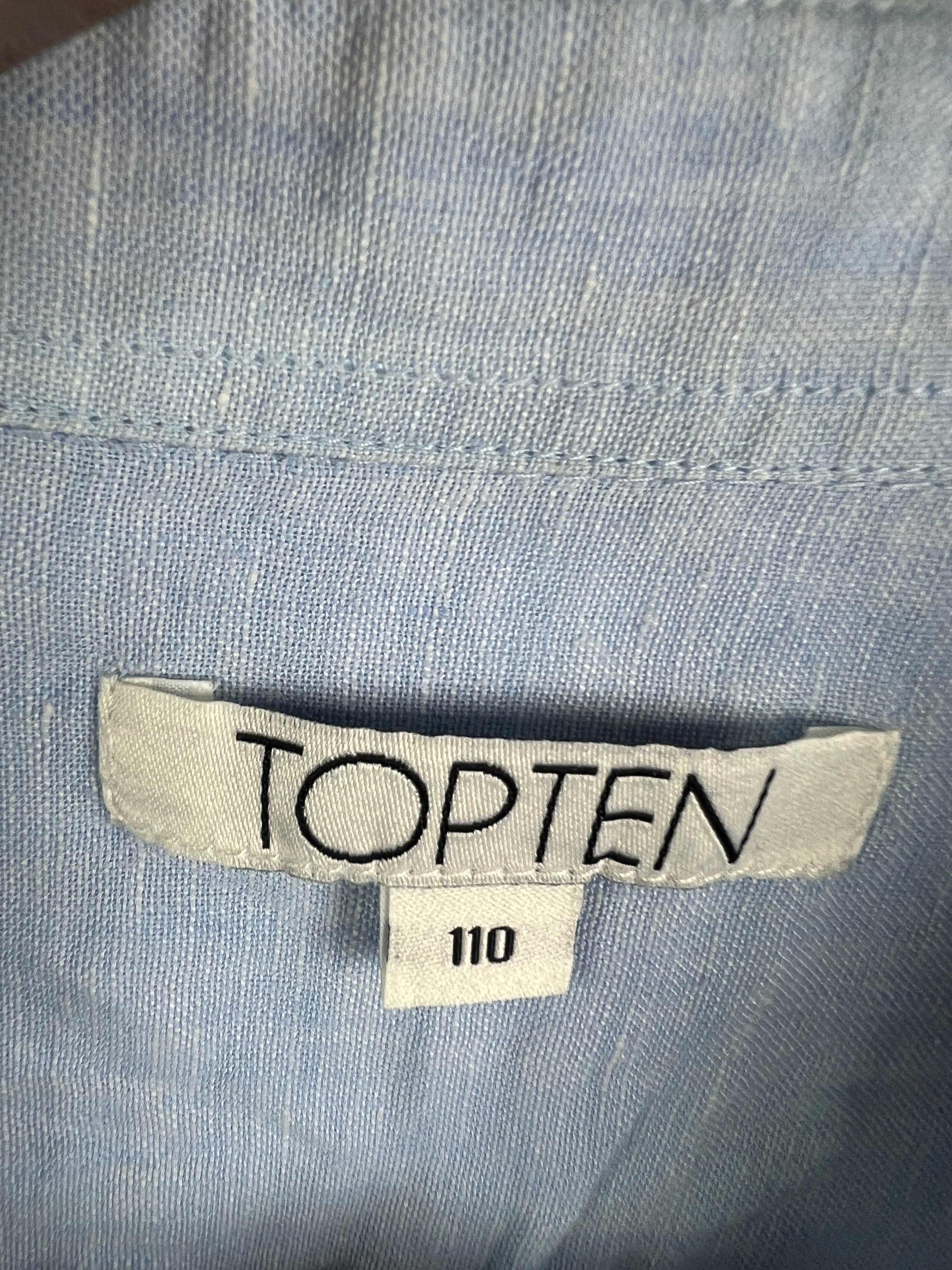 Top Ten Linen Shirt (Medium-Large)
