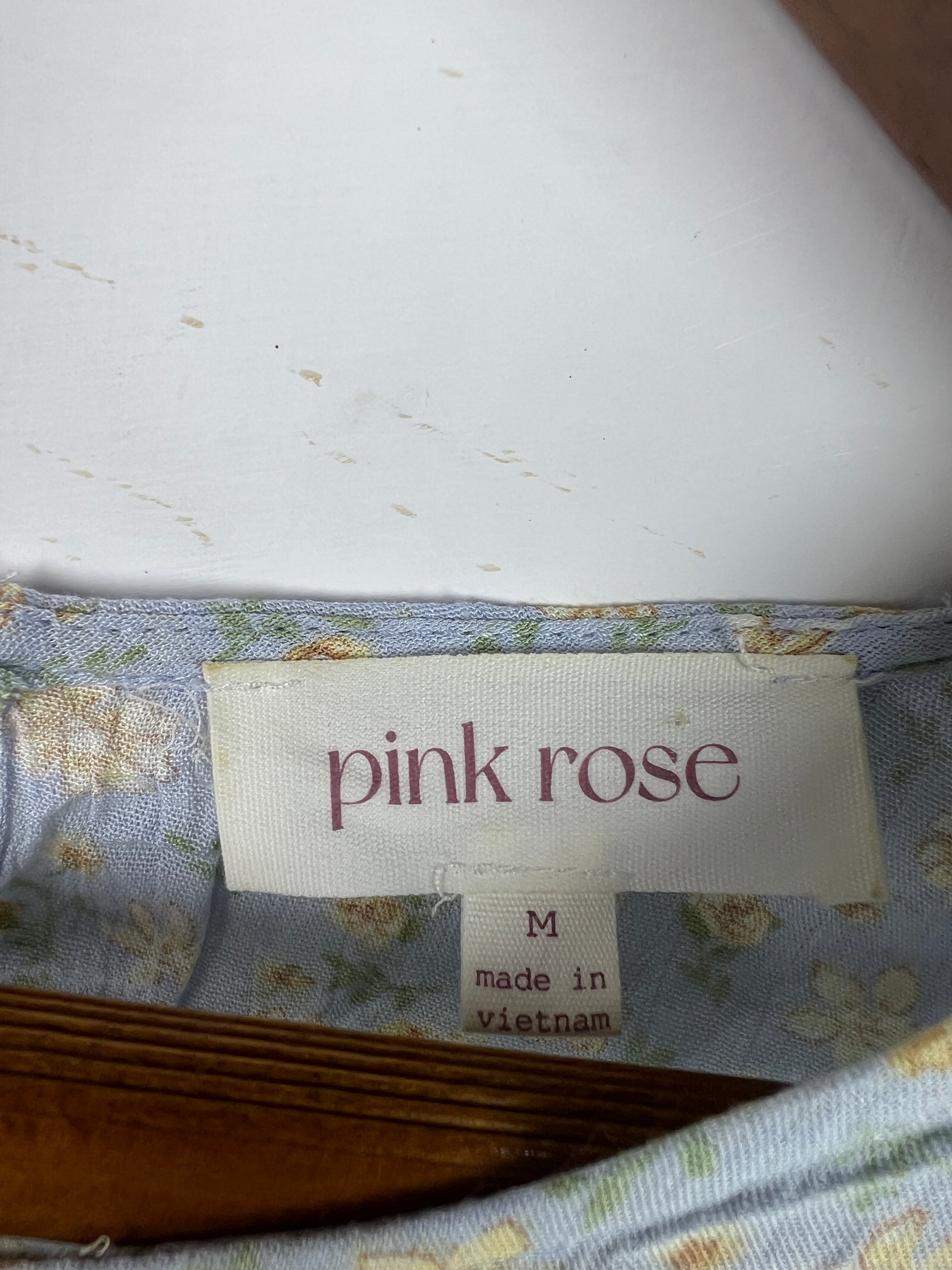 Pink Rose Blouse (Women) (Medium-Large)