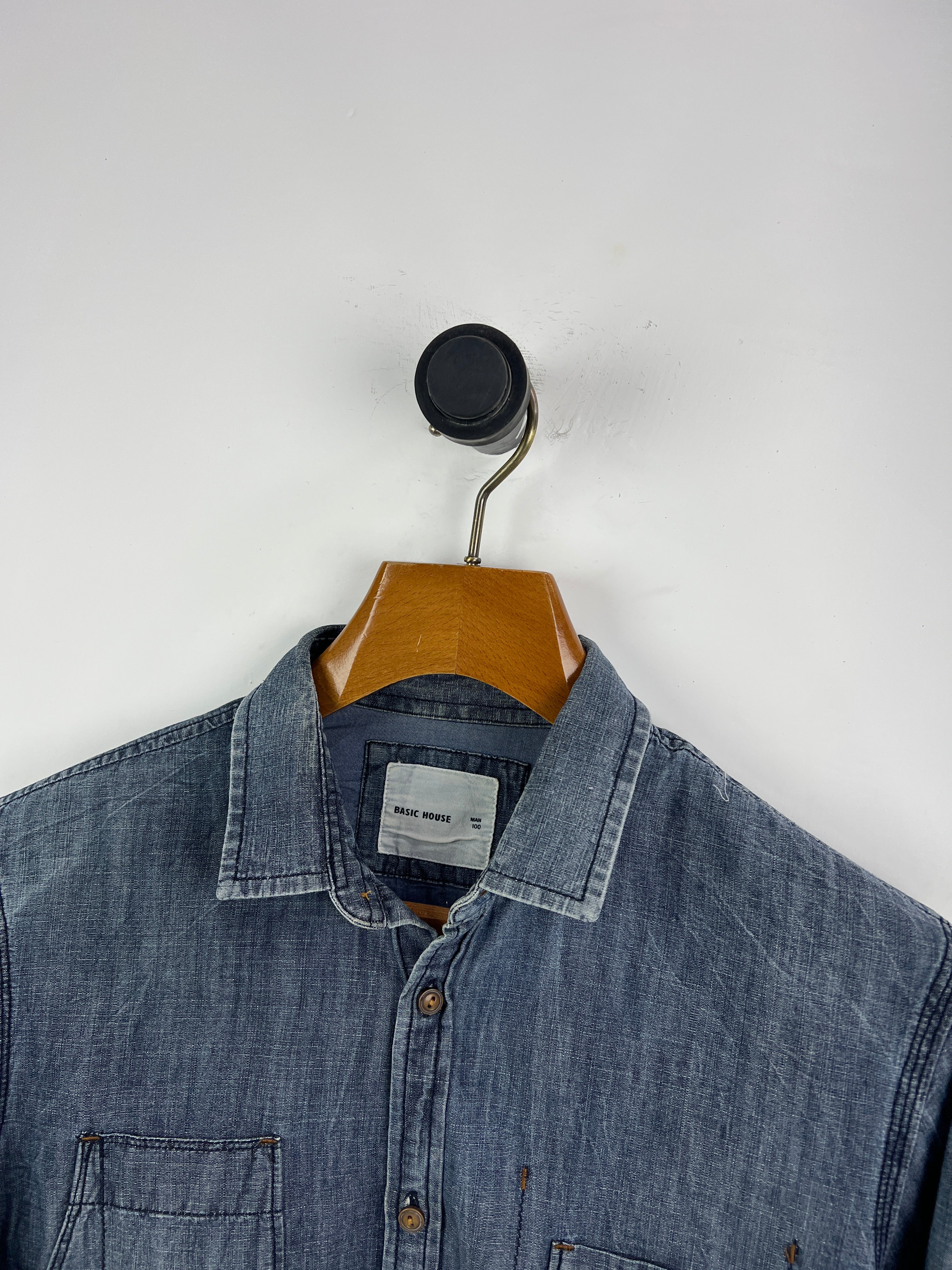 Basic Denim Shirt (Small)