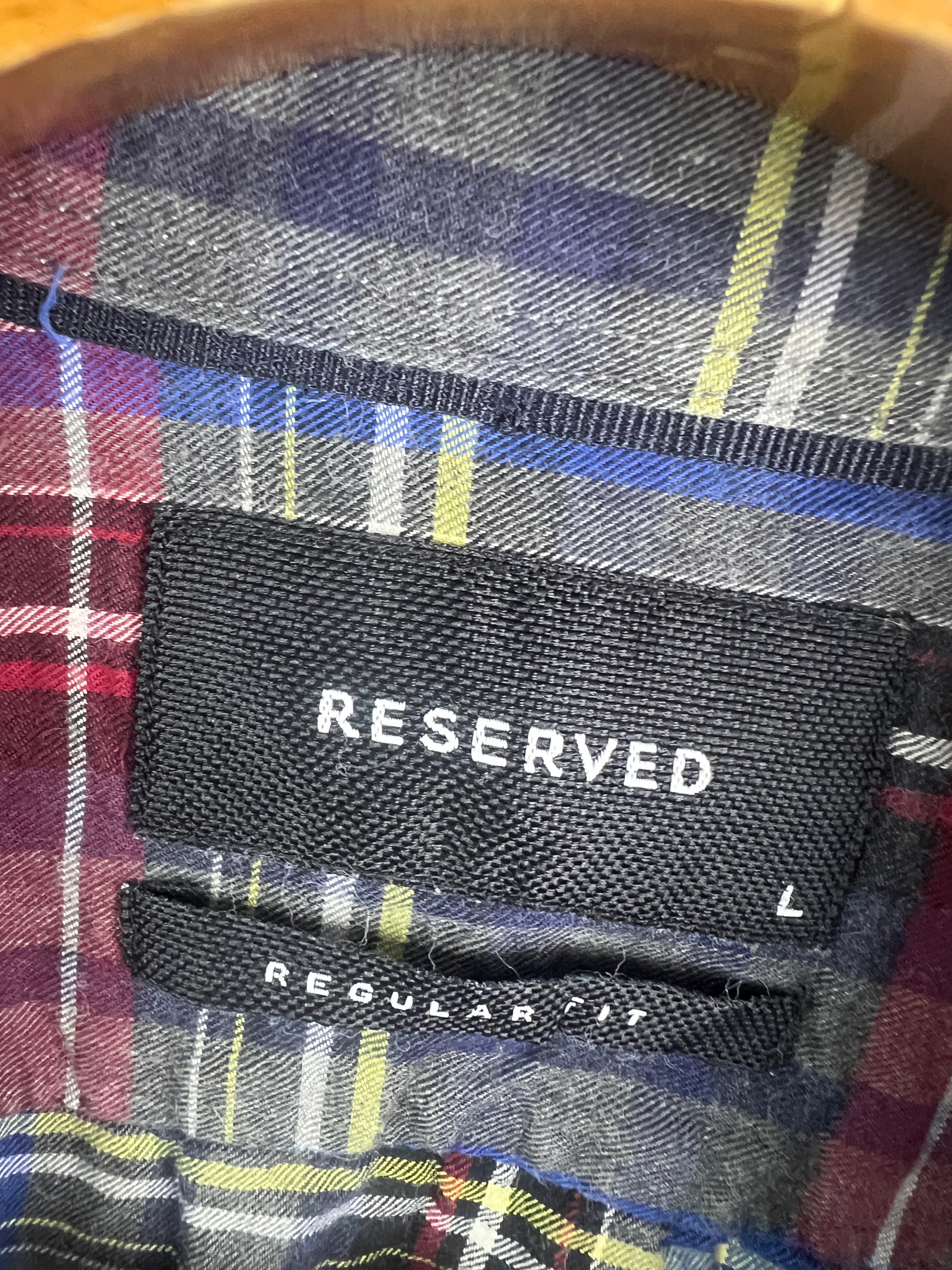 Reserved Linen Shirt (Small-Medium)