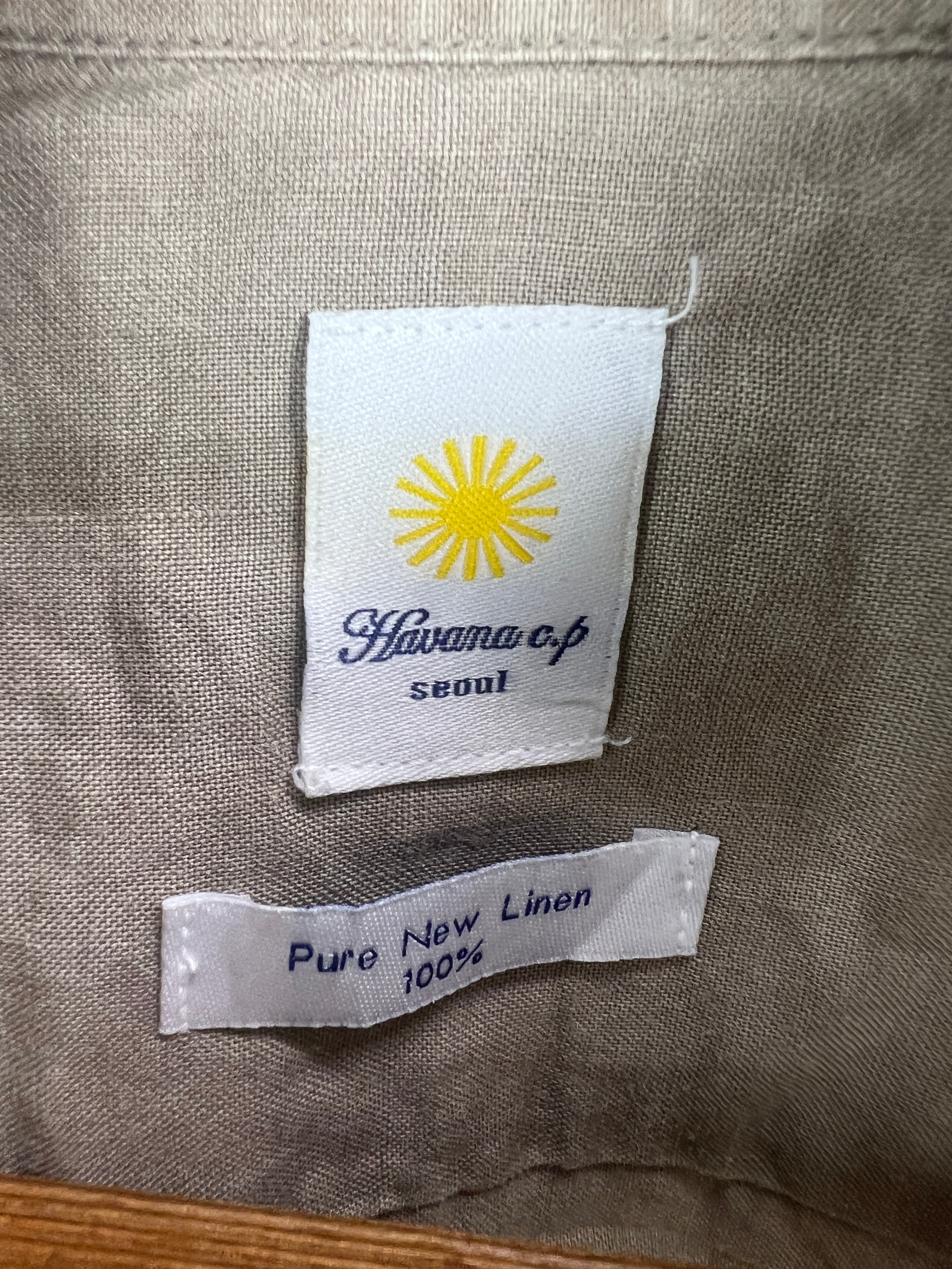 Havana Linen Shirt (Medium)