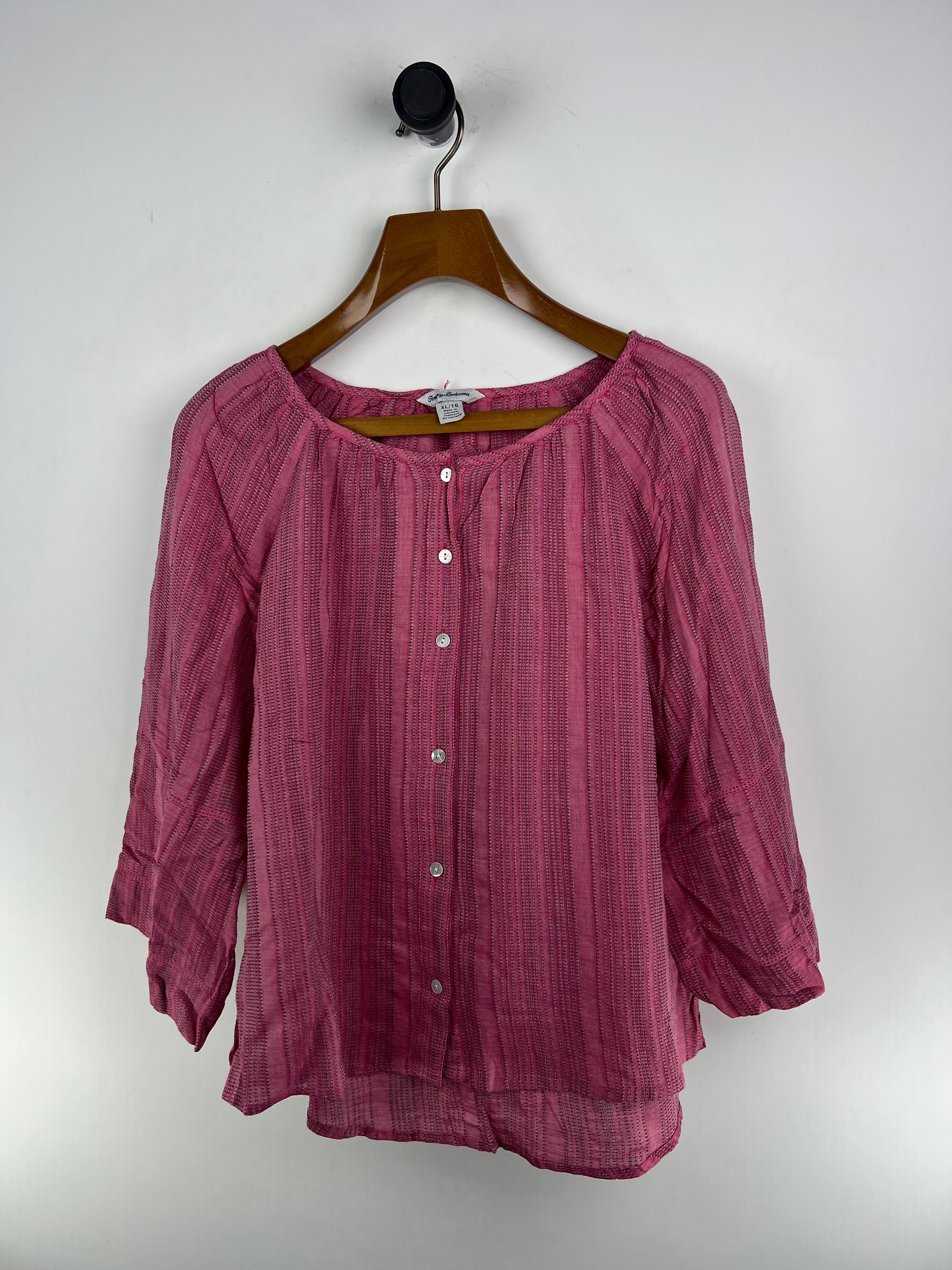 Tommy Bahama Blouse (Women) (Large/X-Large)