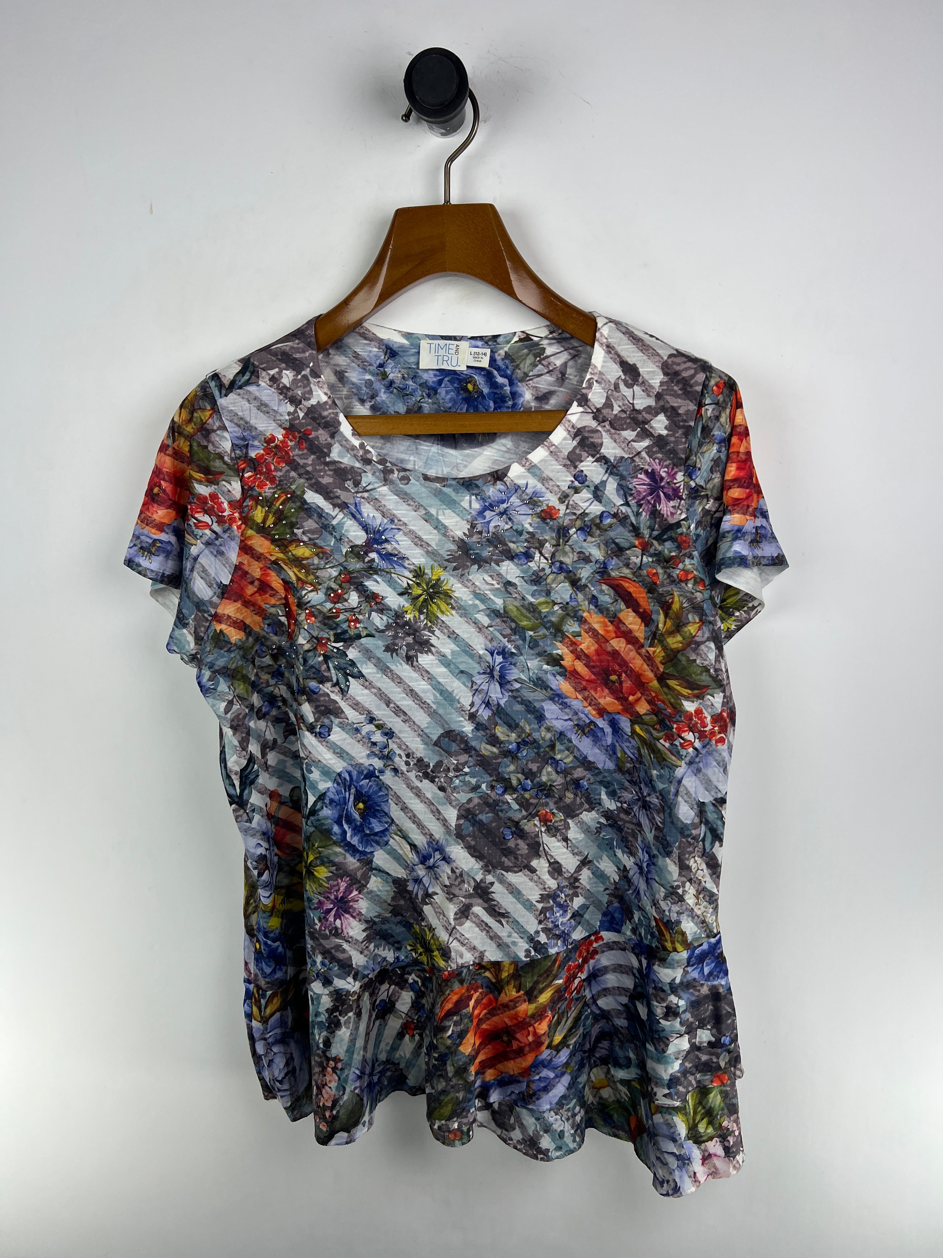 Time & Tru Blouse (Women) (Large)