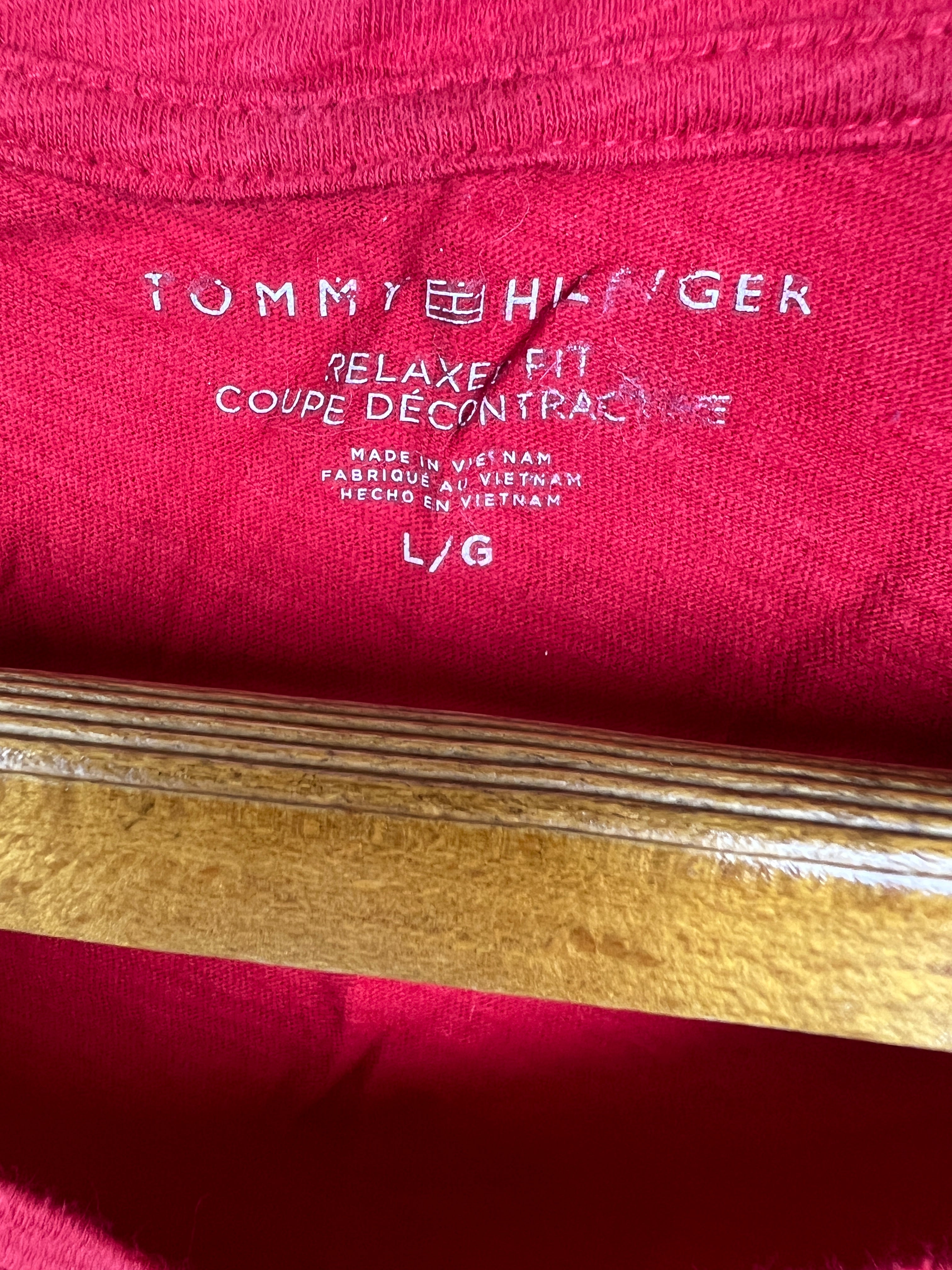 Tommy Hilfiger T-Shirt (Women) (Medium-Large)