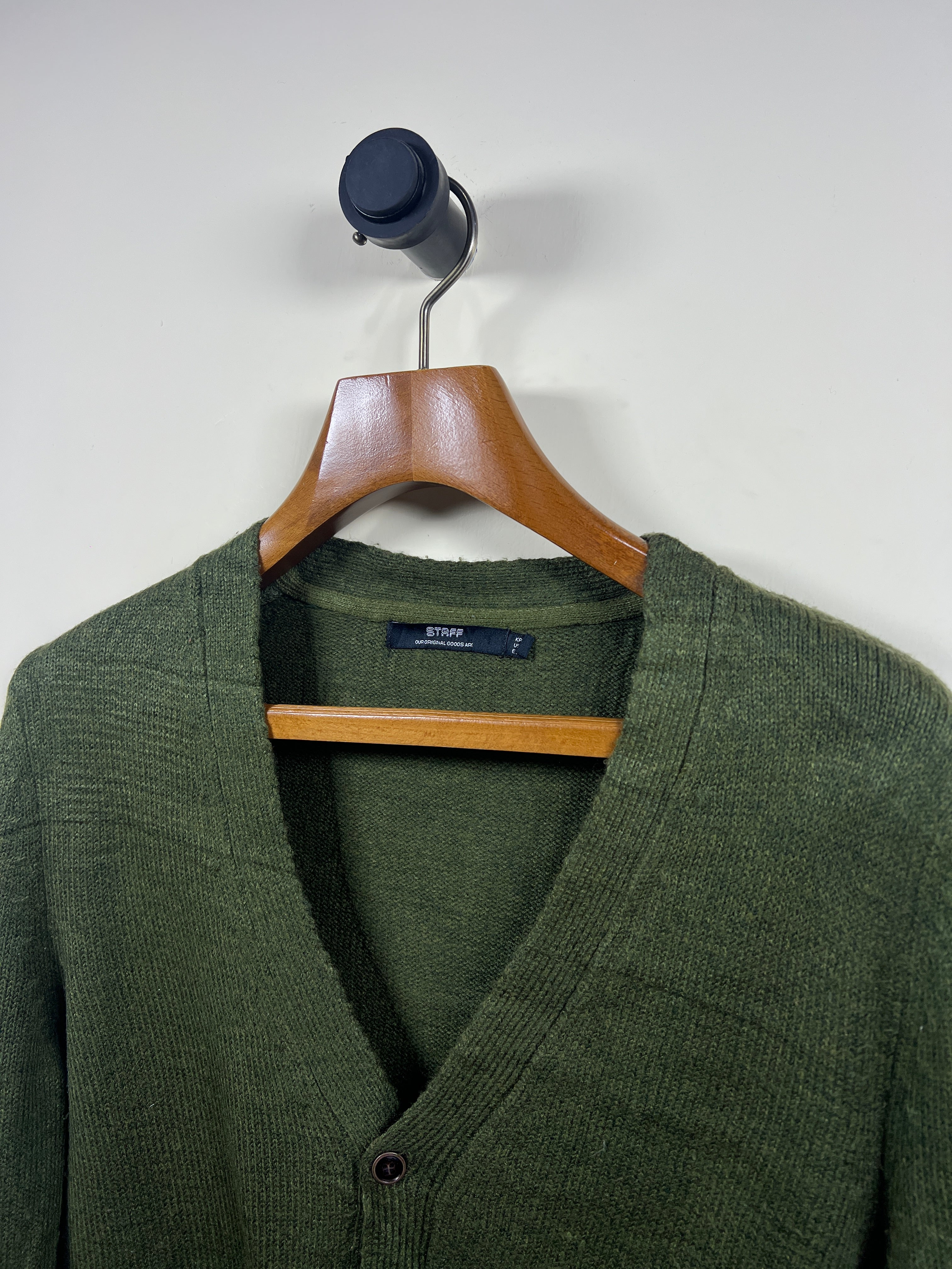 Staff Buttoned Sweater (Small)