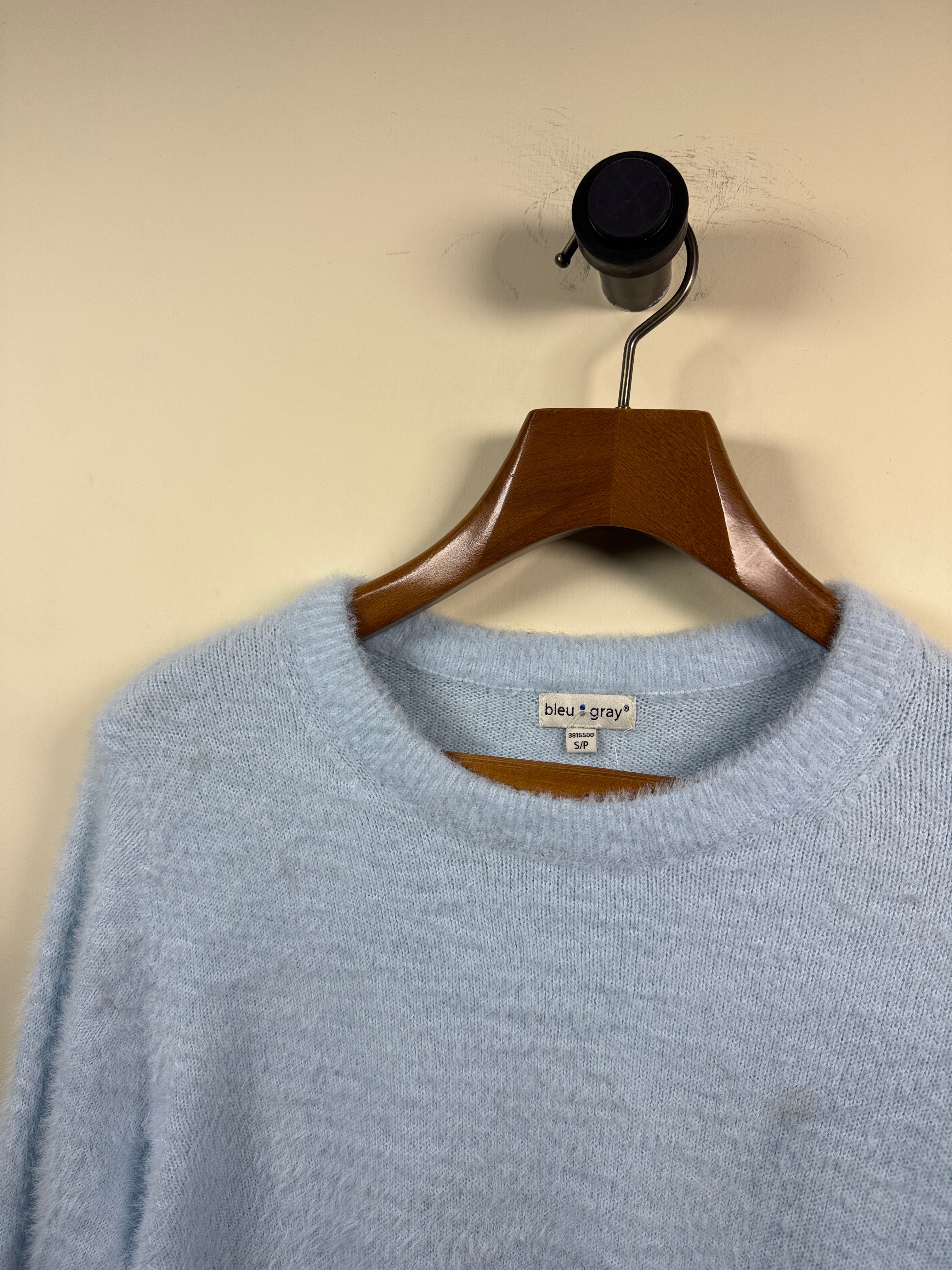 Bleu Velvet Sweater (Women) (Medium-Large)
