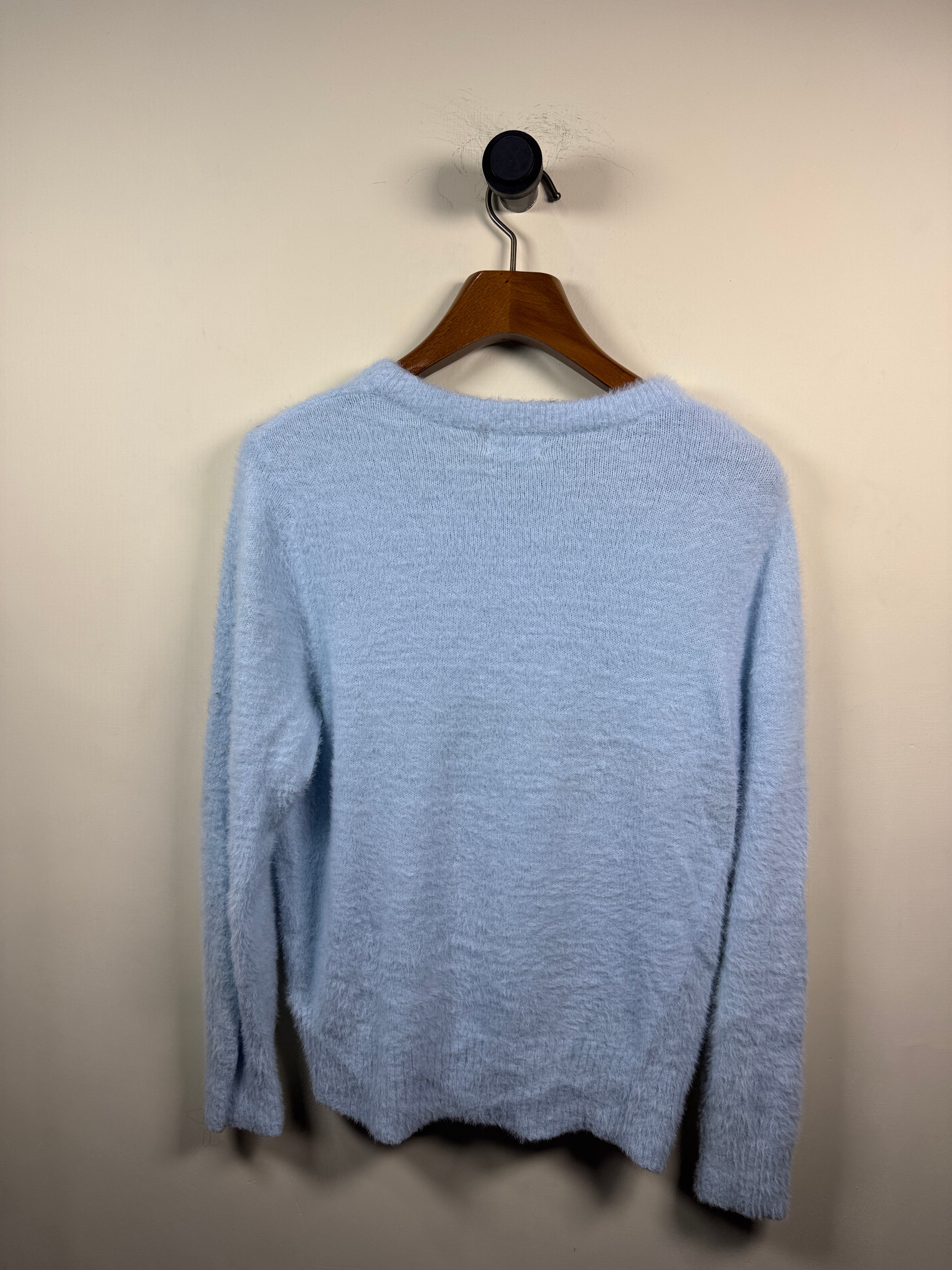 Bleu Velvet Sweater (Women) (Medium-Large)