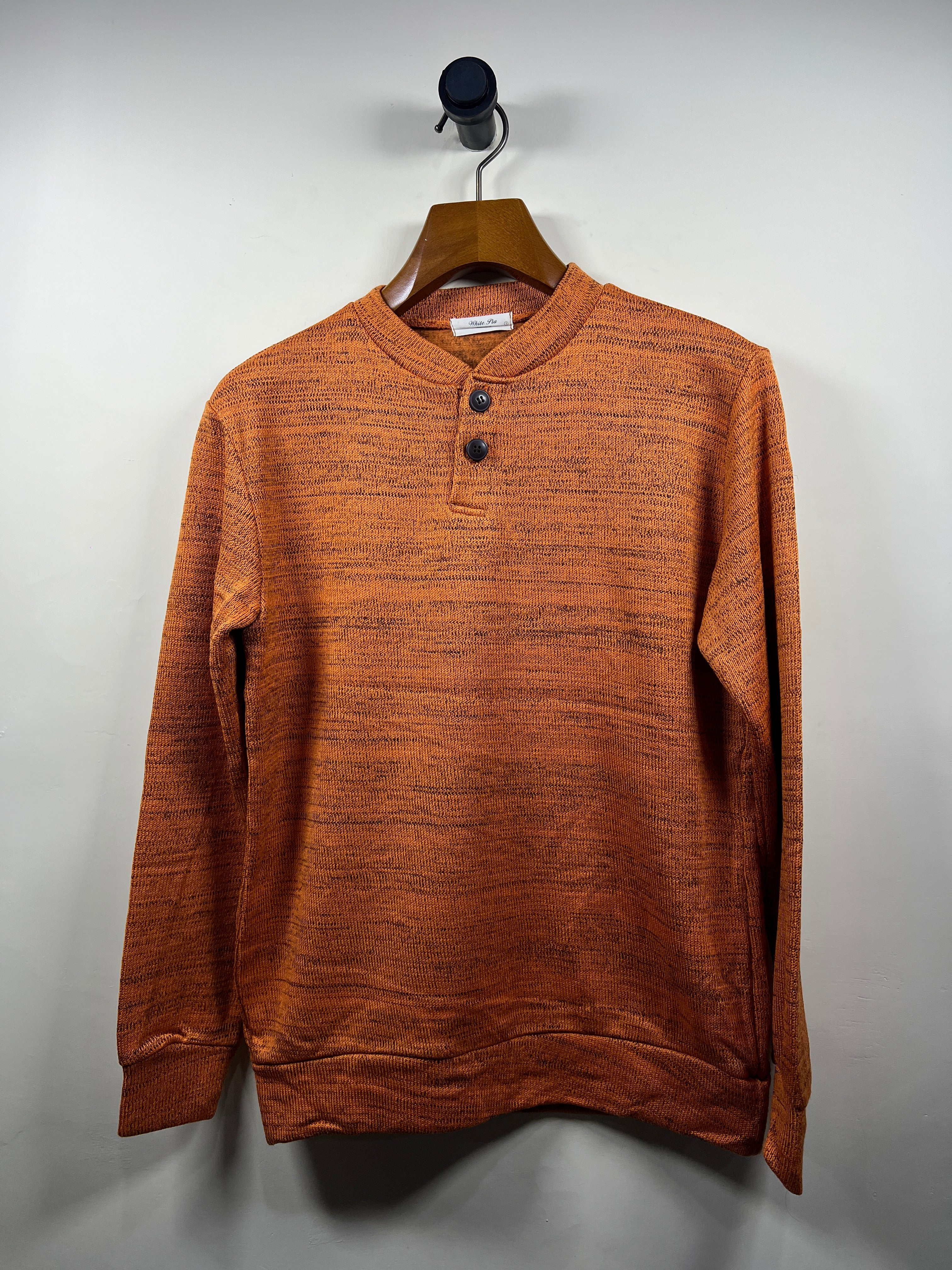 Whitepie Quarter Buttoned Sweater (Small)