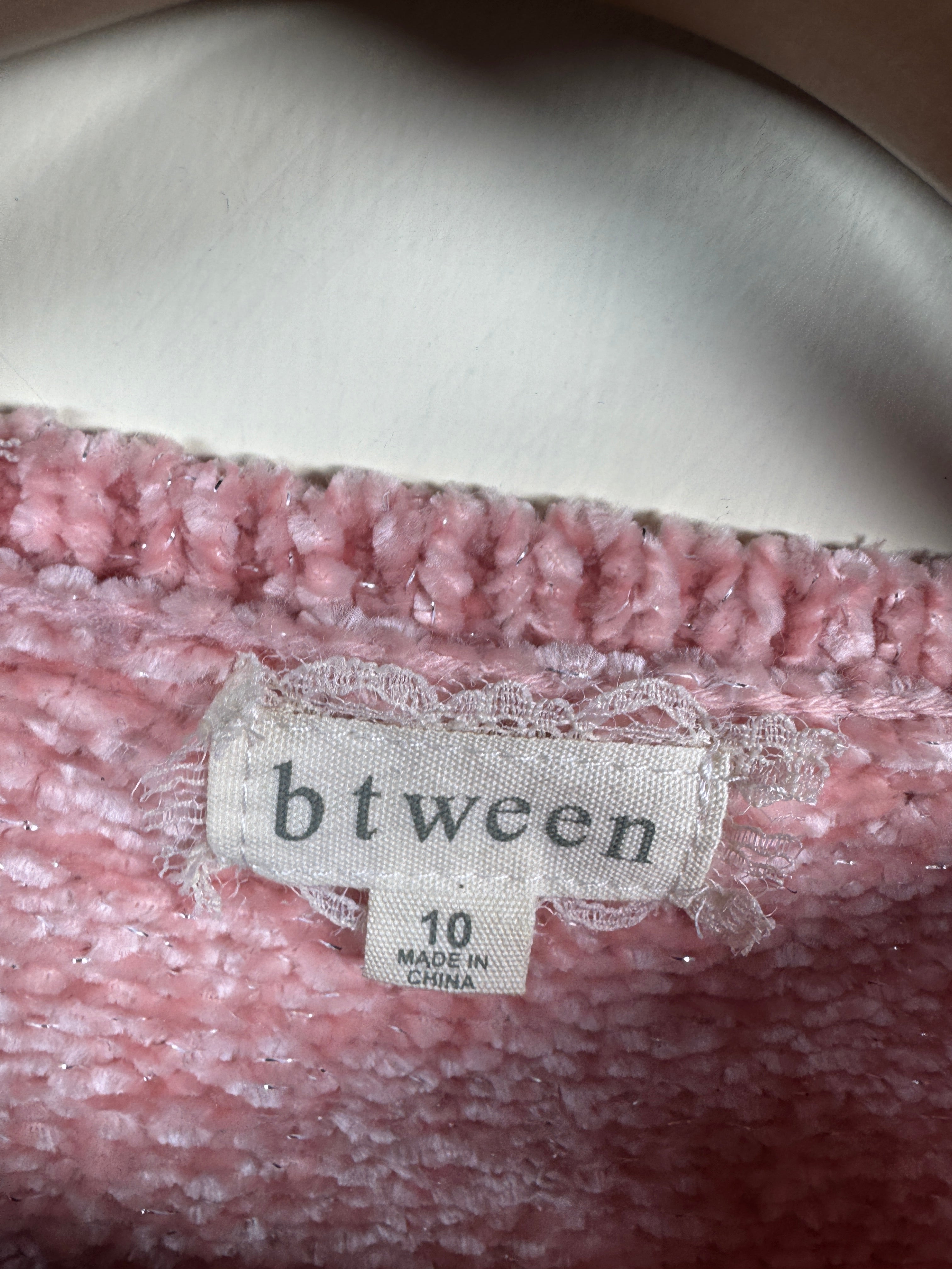 Between Velvet Sweater (Women) (X-Small)