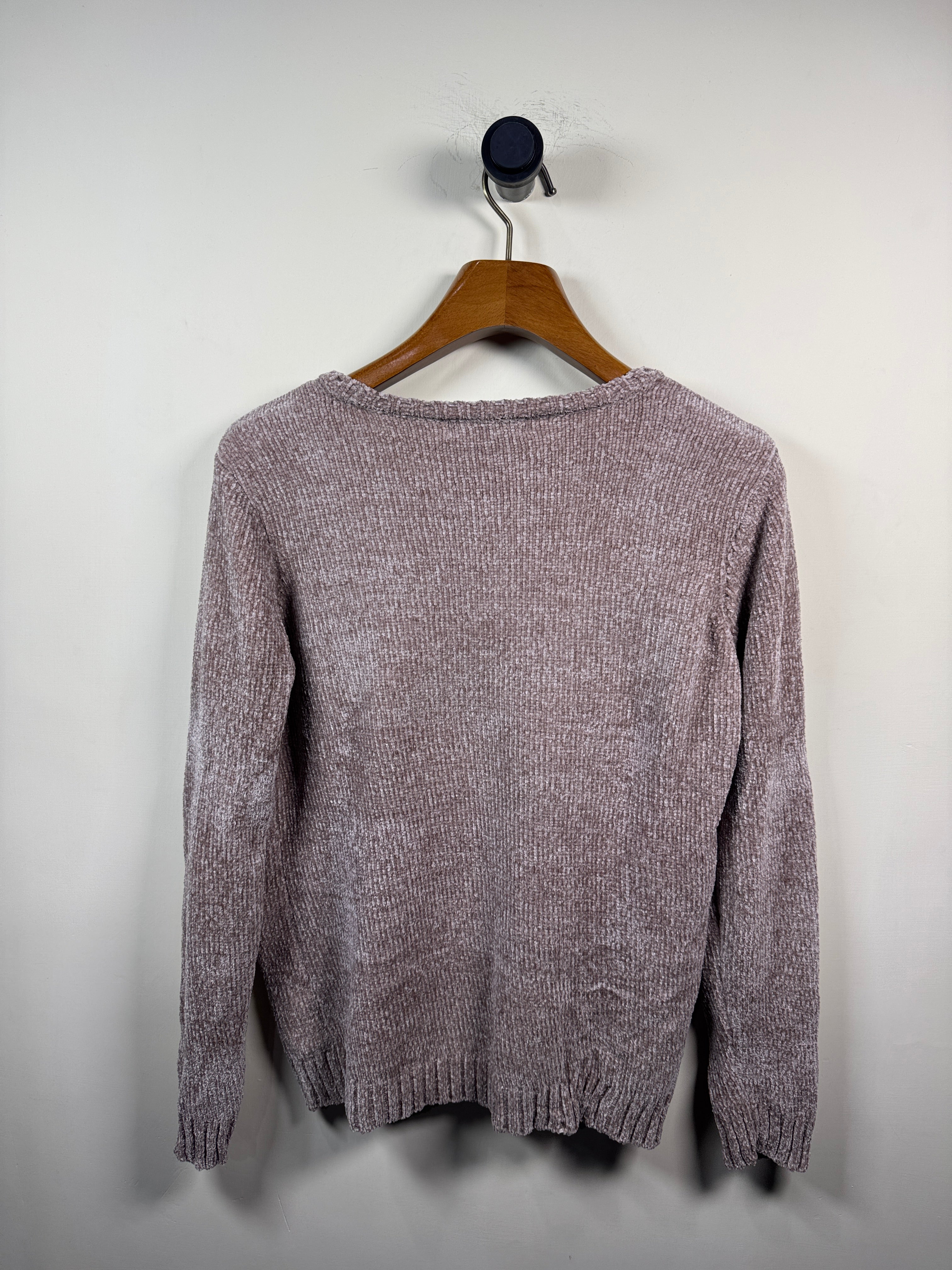 Karen Scott Velvet Sweater (Women) (Medium-Large)